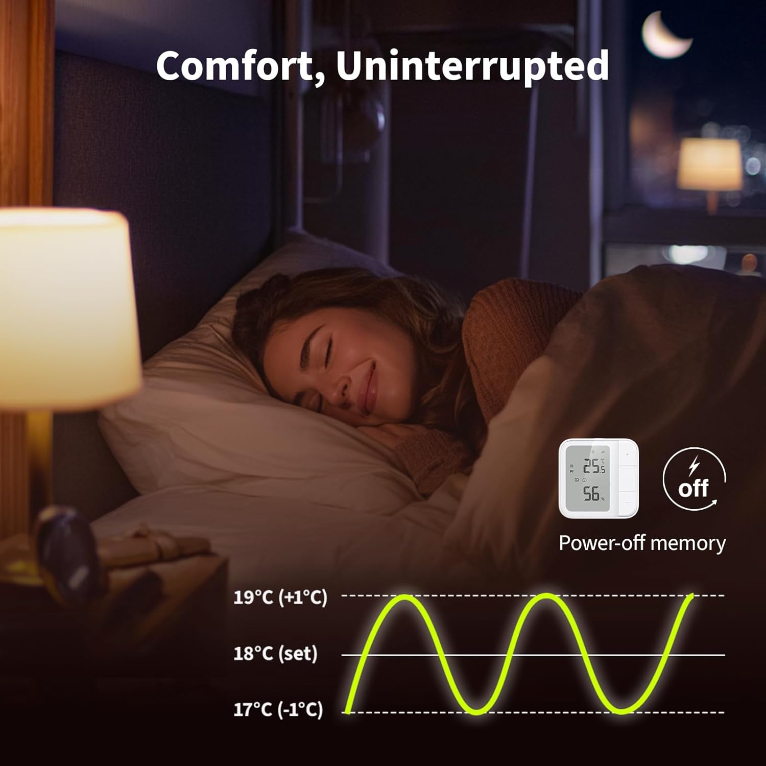 Aqara Termostato Riscaldamento a Pavimento W500 Thread/Zigbee - immagine 6