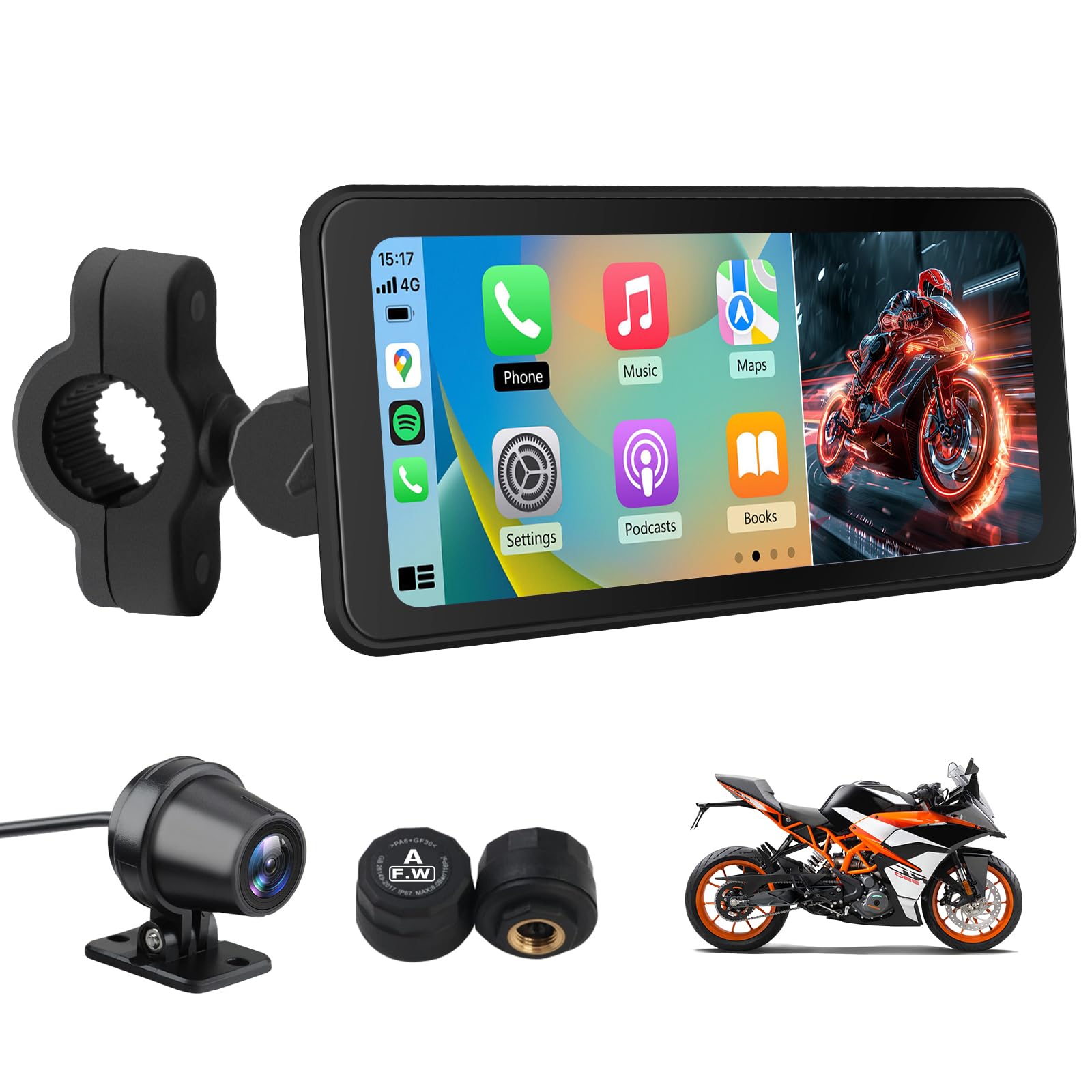 Awesafe CarPlay Moto 6,25" Wireless