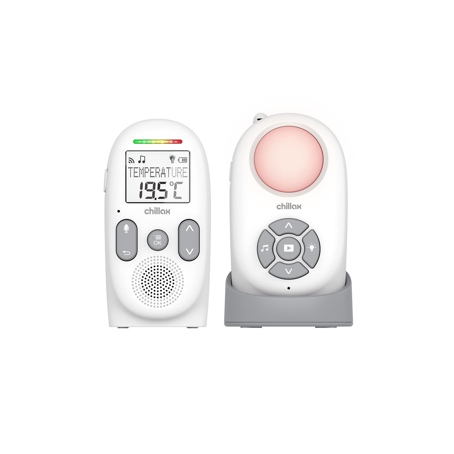 Chillax - Baby Monitor Audio CB360 Portatile DECT 340m