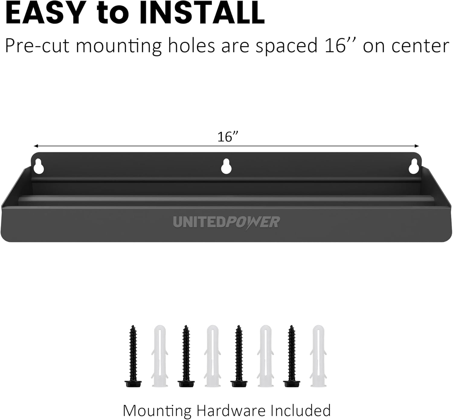 UNITEDPOWER Supporto per Martello da Parete - immagine 4