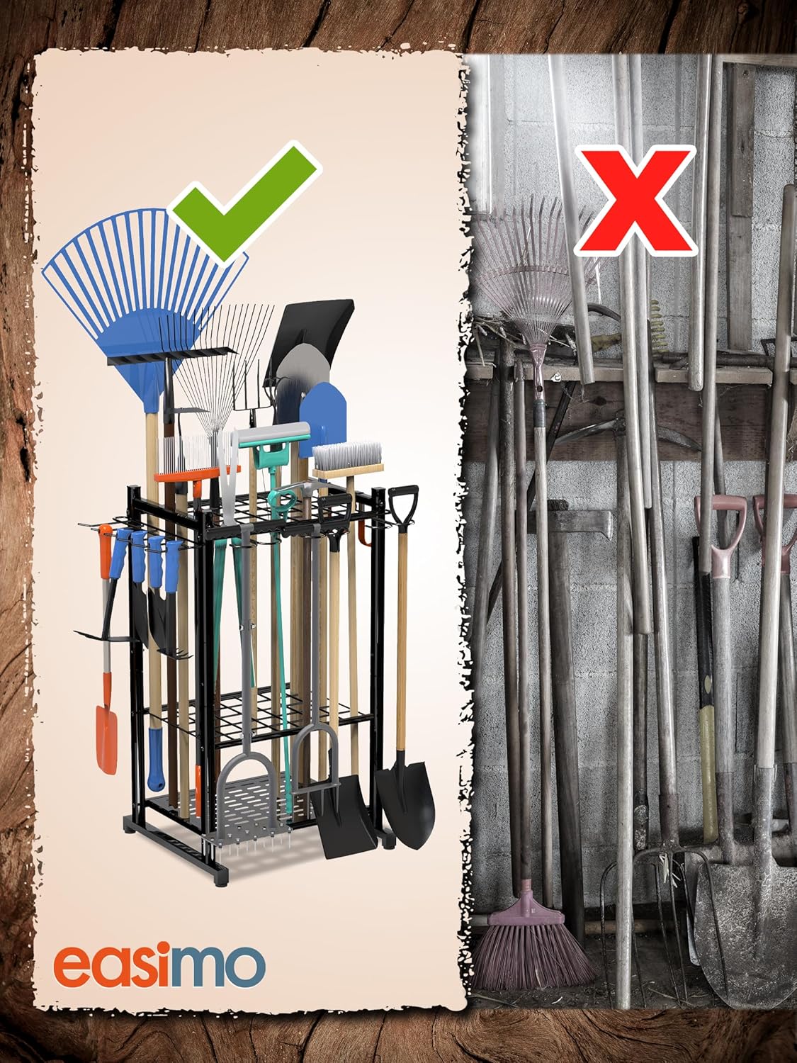 easimo Supporto per Attrezzi da Giardino - immagine 6