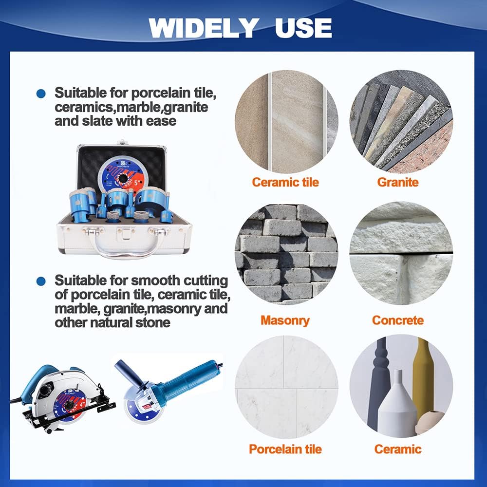 Brschnitt Set Punte Trapano Diamantate M14 - immagine 5