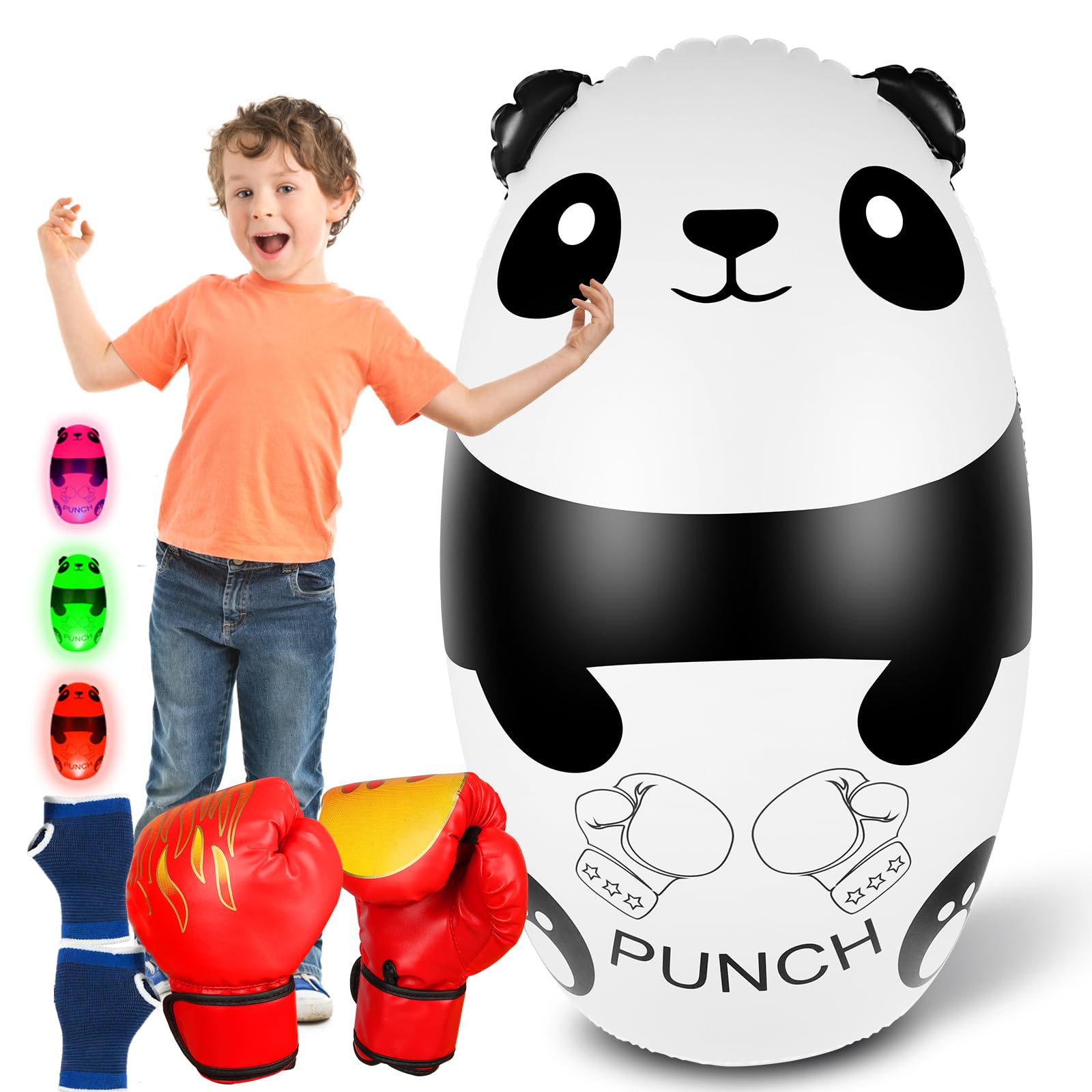 Sacco da Boxe per Bambini 120cm con Guantoni