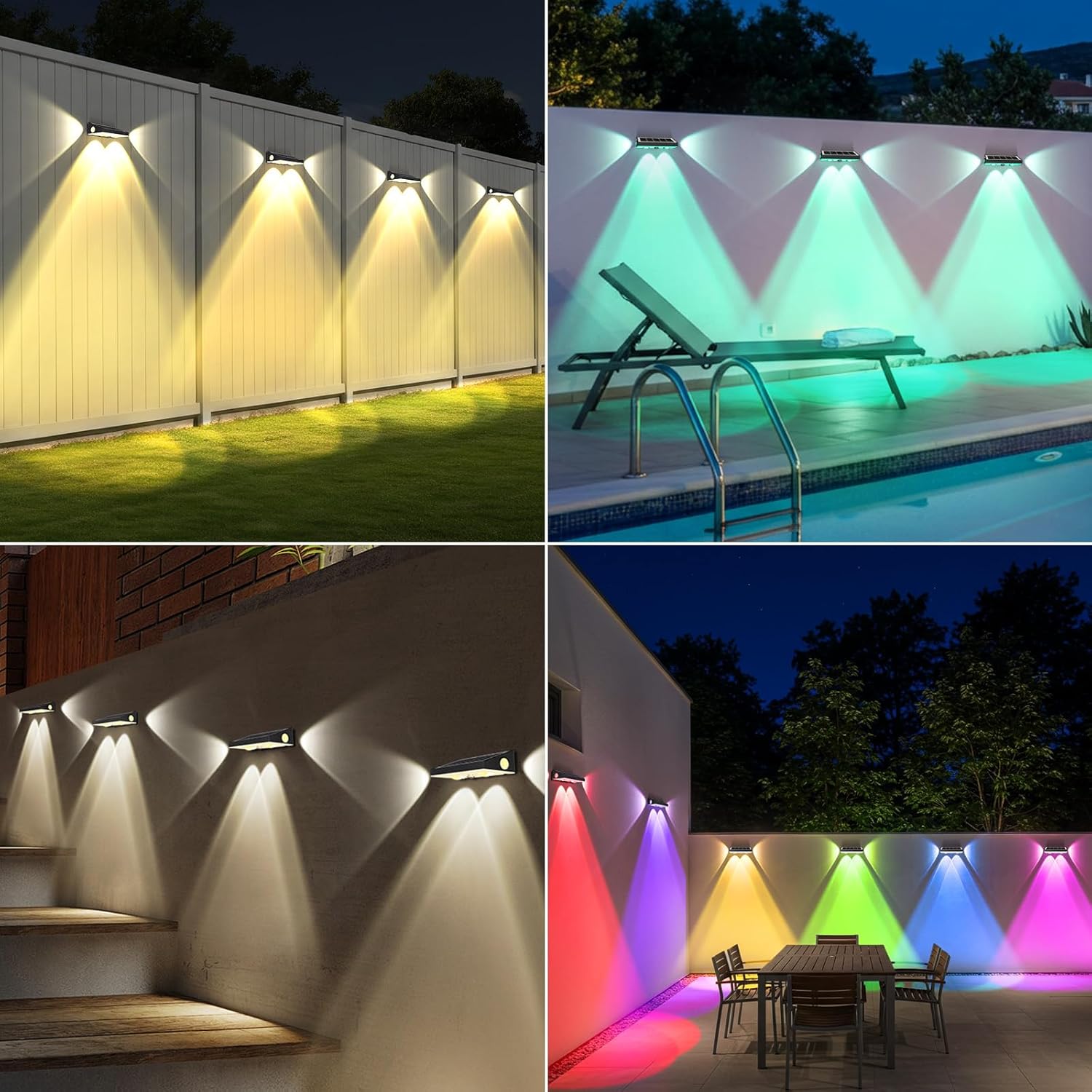 Outon Lampada Solare da Esterno RGBCW 8 Pezzi - immagine 2