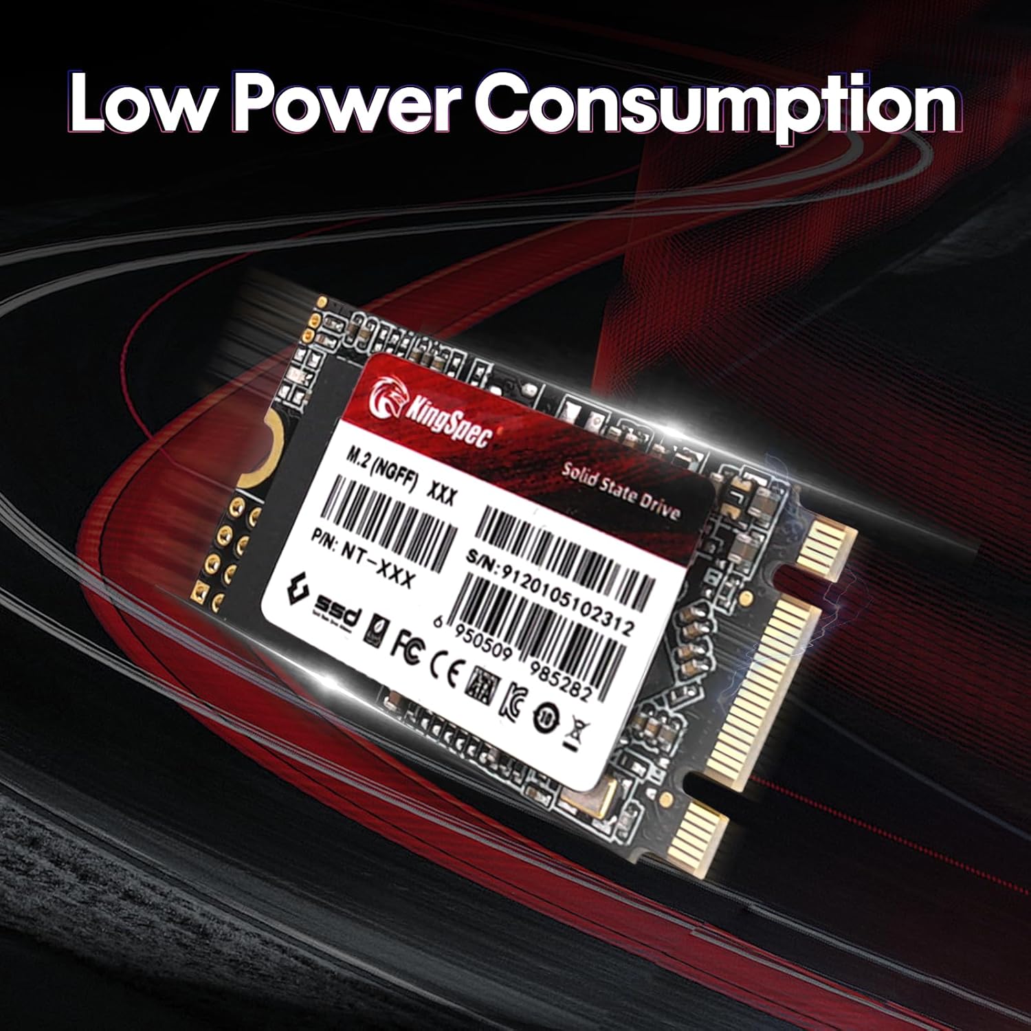 Kingspec 2TB SSD M.2 SATA III 6 Gbps - immagine 1