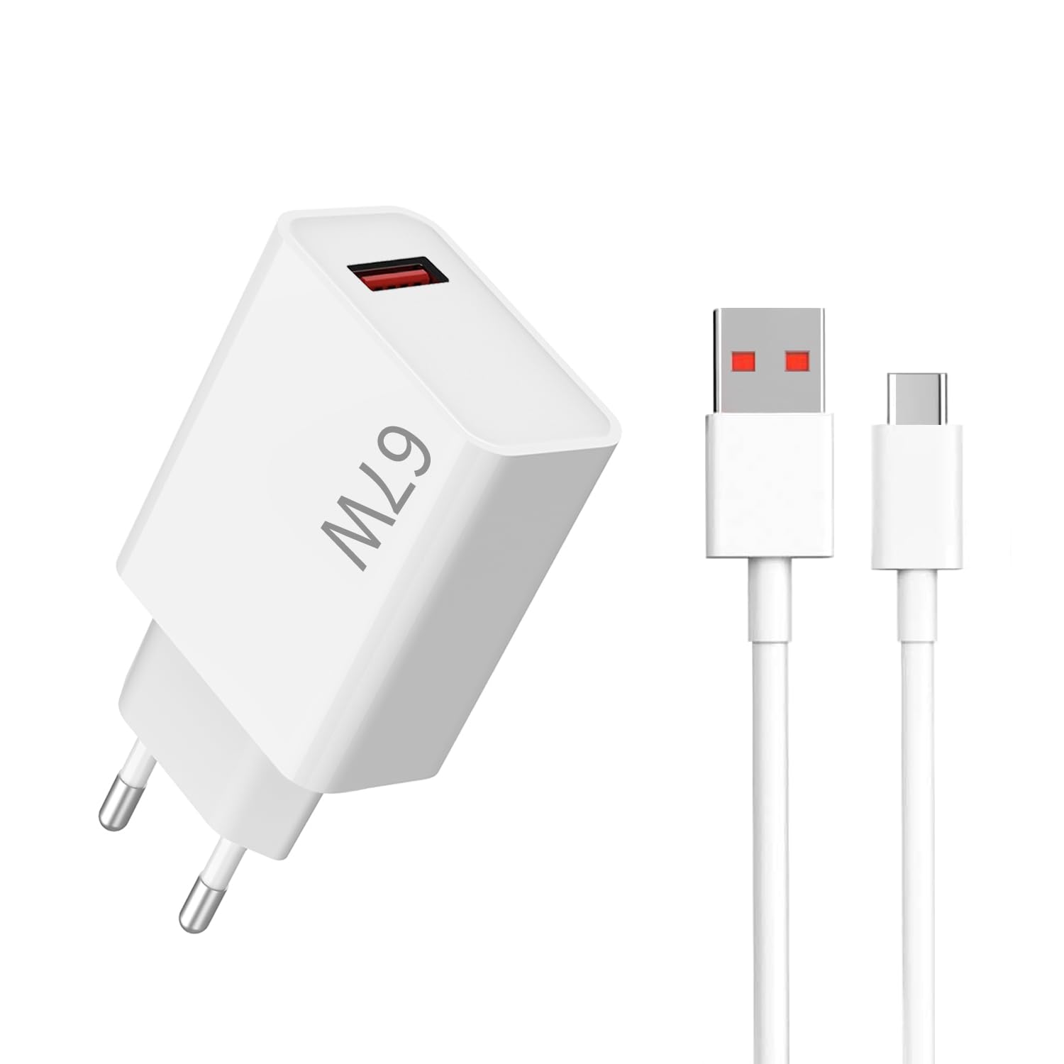 Caricatore Rapido Xiaomi 67W Turbo con Cavo USB-C