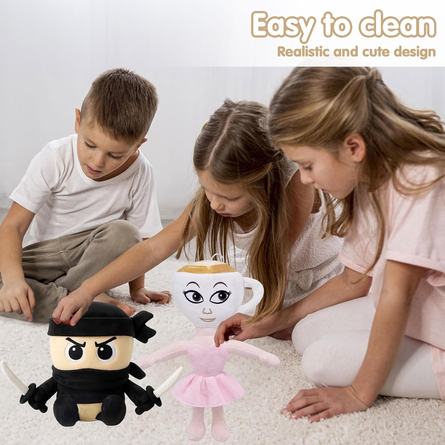 Ajuanbazha Tralalero Peluche Italian Brainrot - Squalo - immagine 4