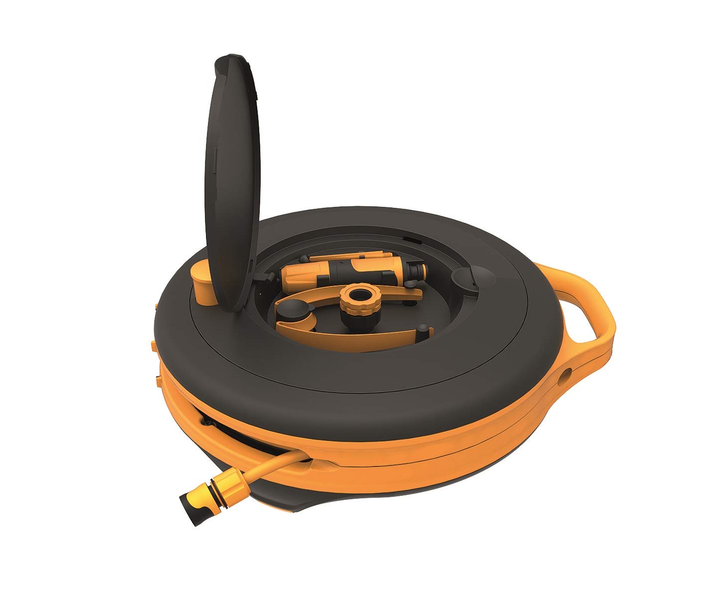 Fiskars Carrello S con Tubo da 15m per Irrigazione