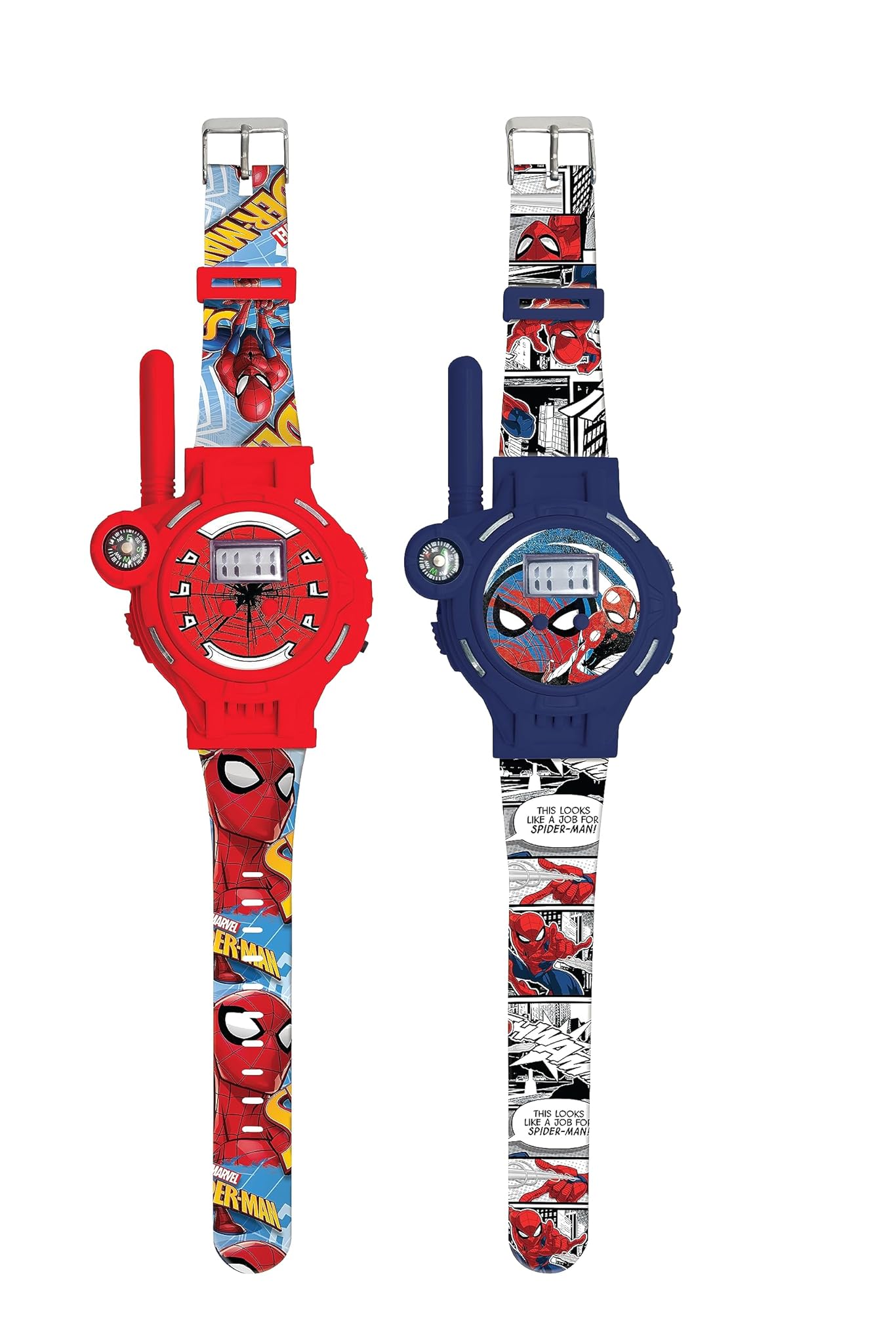 Lexibook Spider-Man Orologi Walkie-Talkies 2 Pezzi
