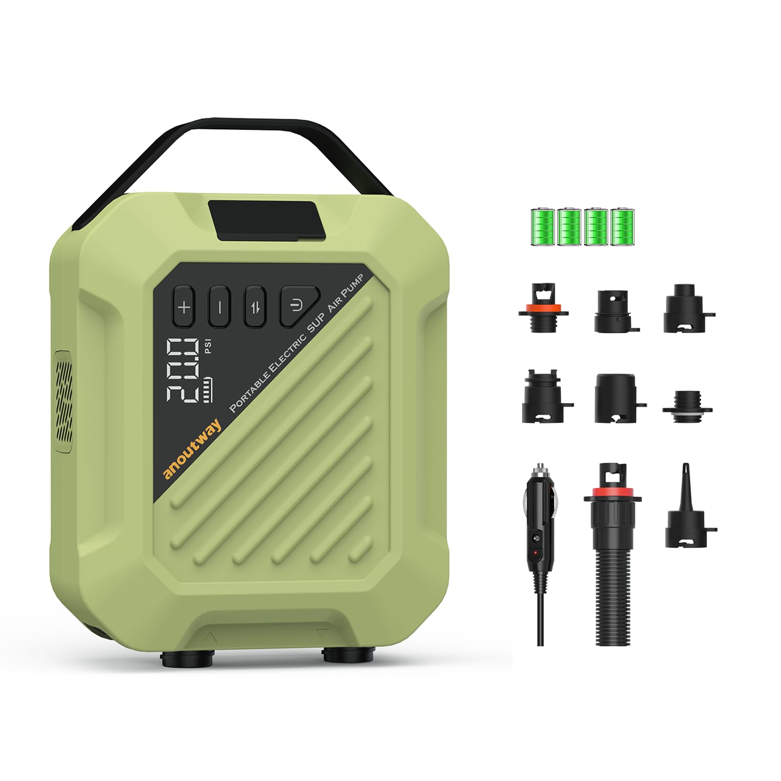 Anoutway 20PSI Pompa Alta Pressione per Paddle Board