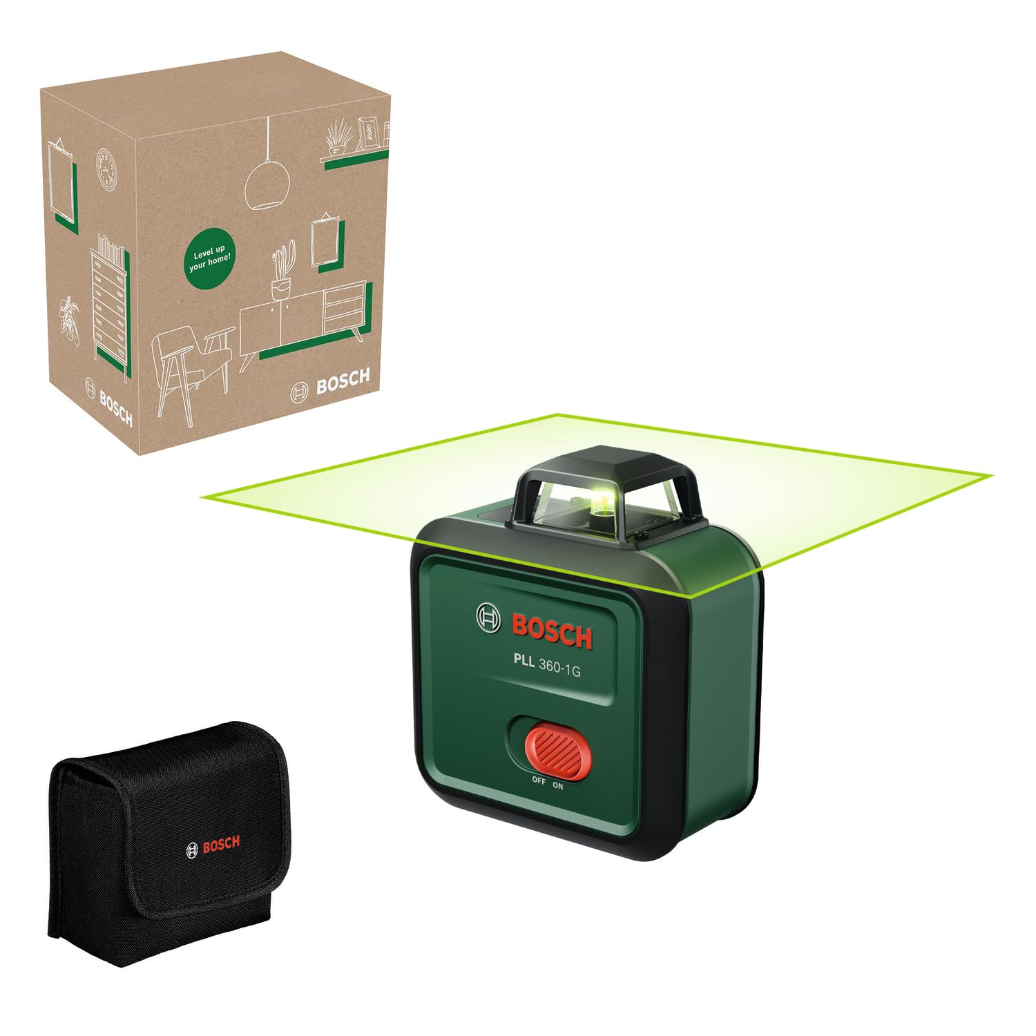Bosch Livella Laser PLL 360-1G - Laser Verde 360°
