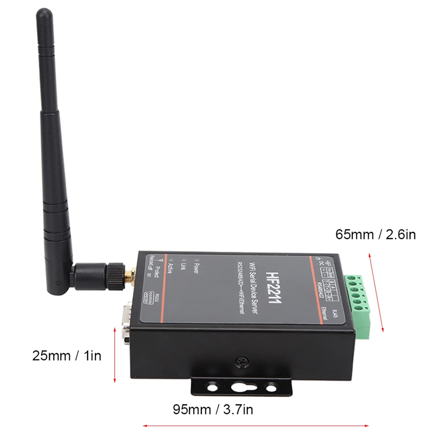HF2211 - Serial Device Server RS232/485/422 a WIFI/Ethernet - immagine 8