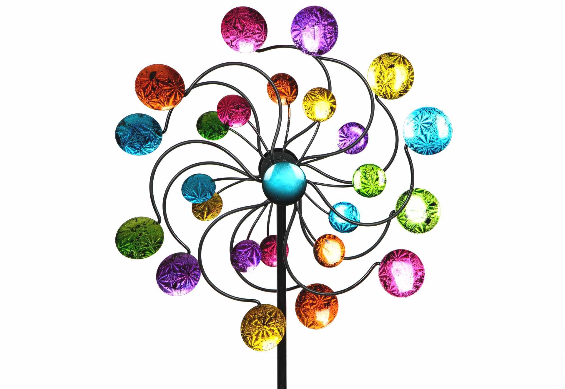 Formano - Decorazione da Giardino Girandola 126x35 cm, Metallo