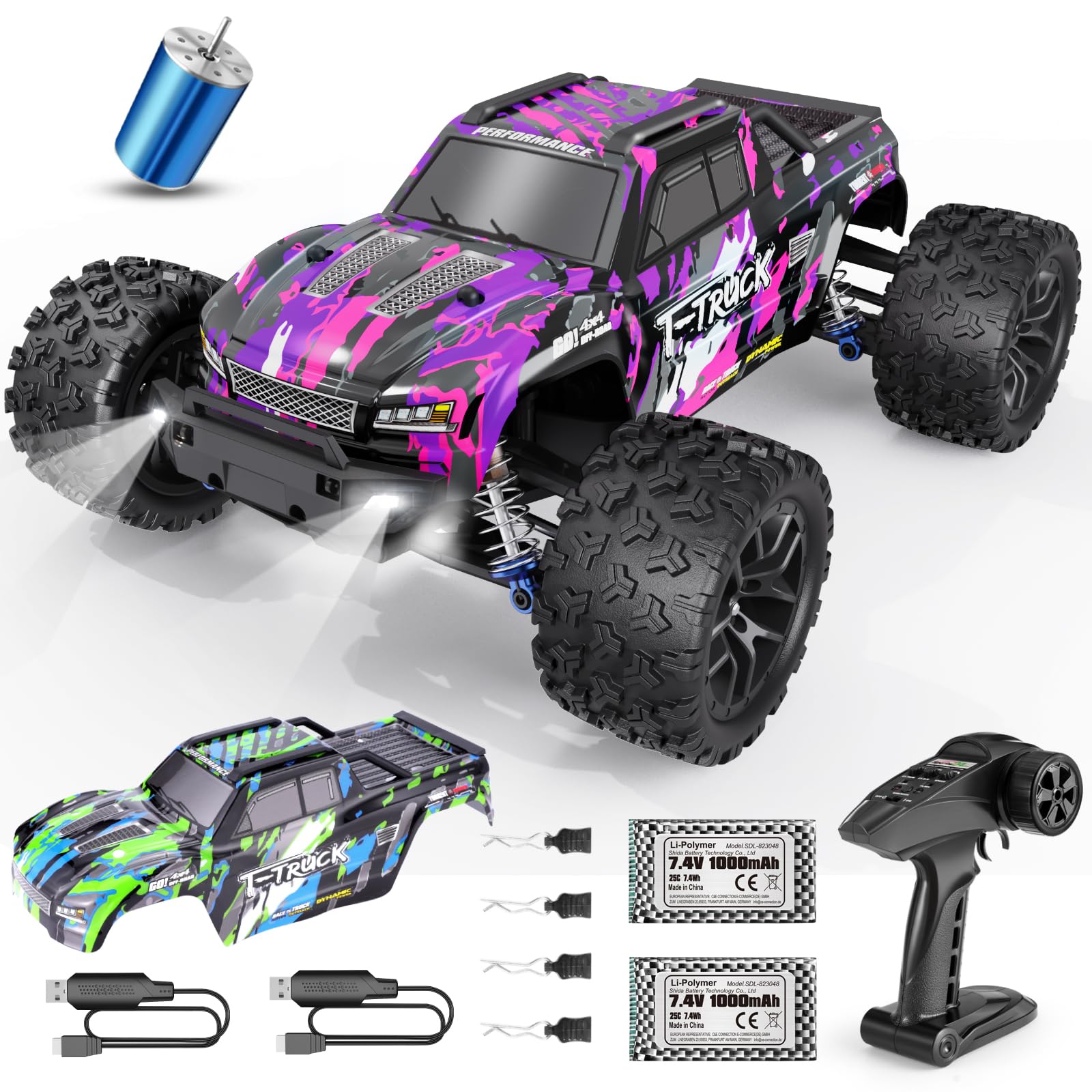 HAIBOXING Auto RC 1:18 Brushless 4WD 48+ km/h