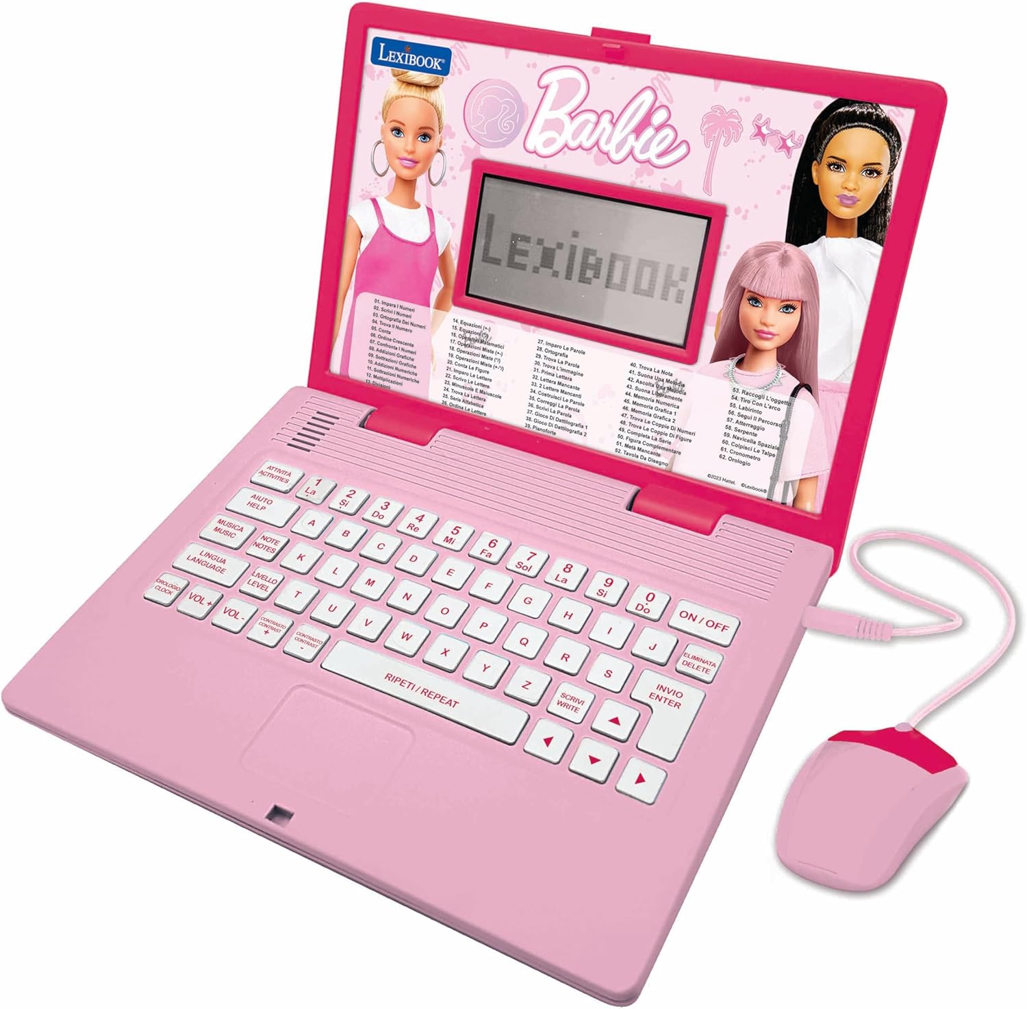 Lexibook Barbie - Portatile Educativo Bilingue - immagine 1
