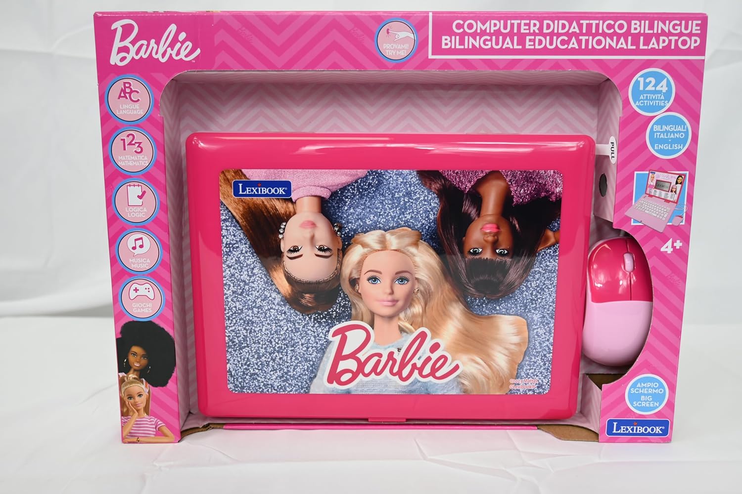 Lexibook Barbie - Portatile Educativo Bilingue - immagine 3
