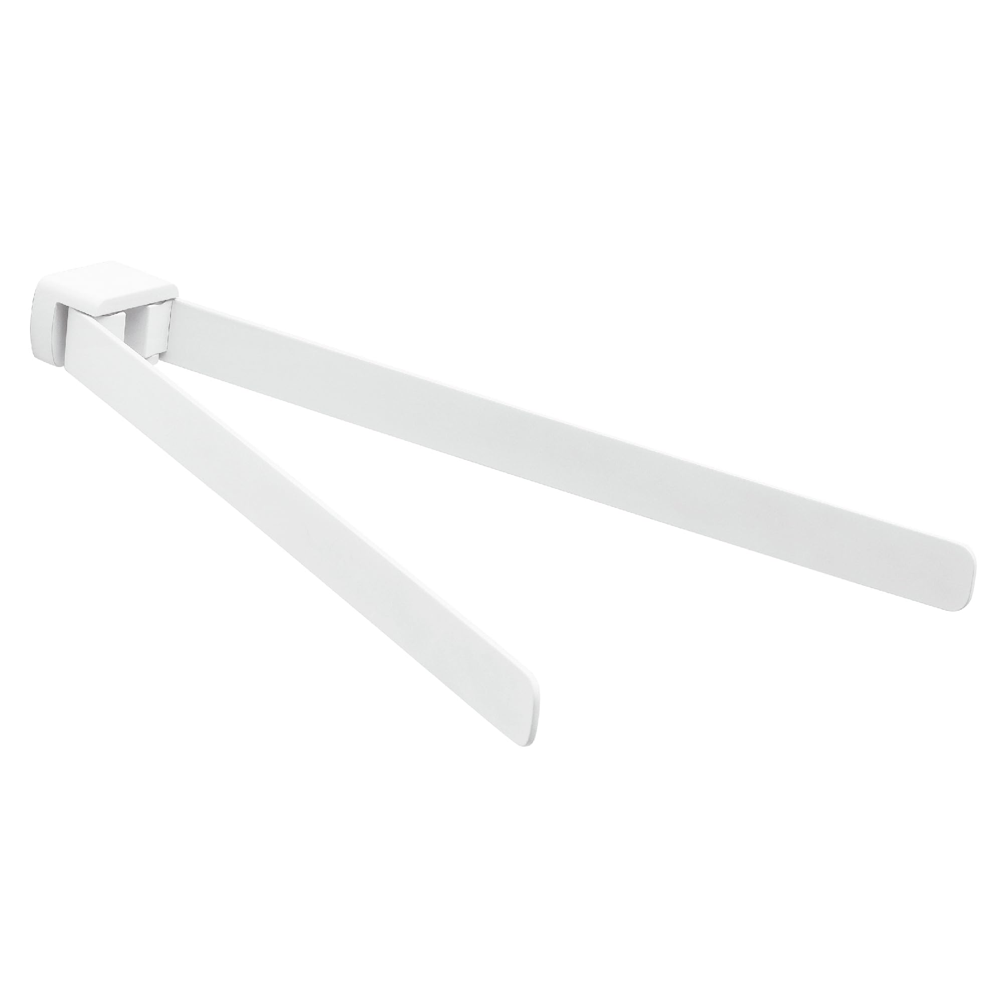 Gedy Portasciugamani doppio snodato Pirenei Bianco Opaco