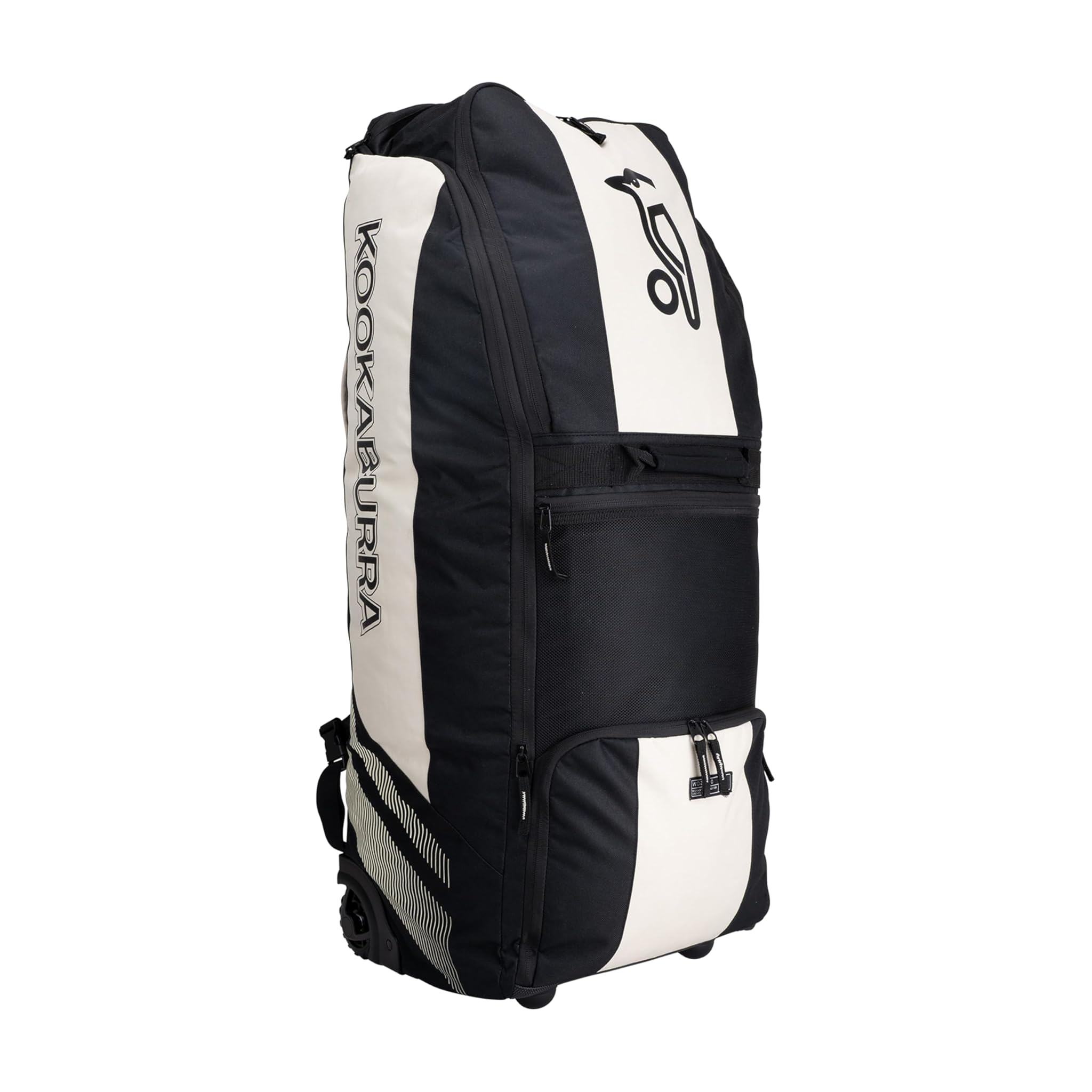 Kookaburra WD2000 Wheelie Duffle Cricket Bag - Nero/Osso