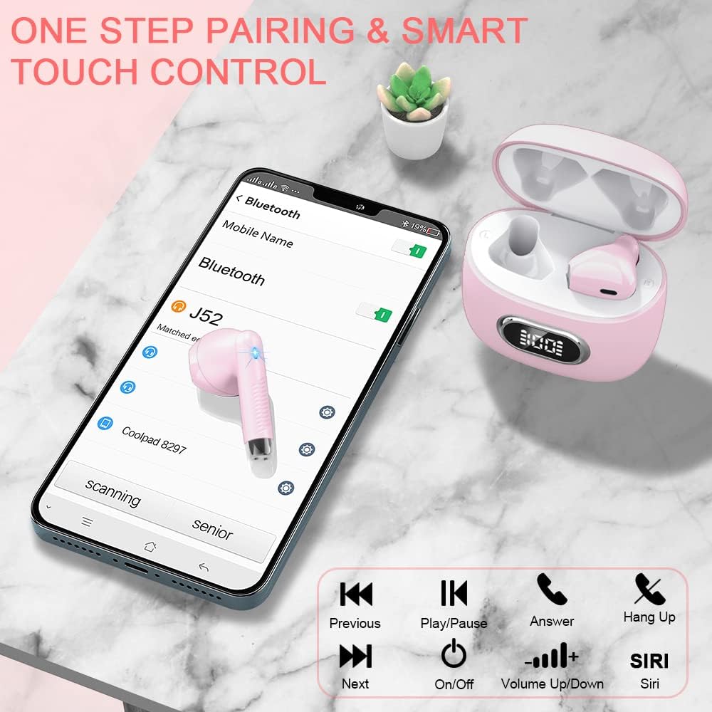 Cuffie Bluetooth 5.3 HiFi Stereo 42h - immagine 5