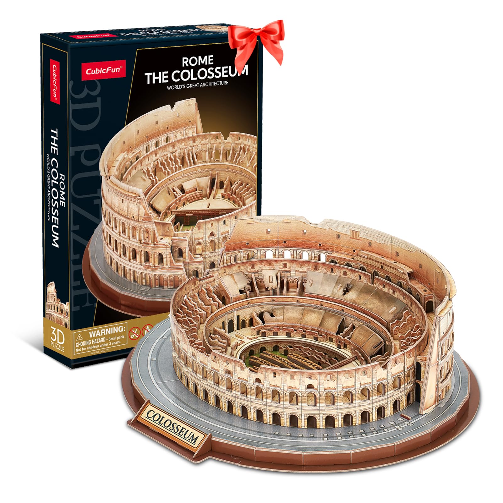 Cubicfun Puzzle 3D Colosseo - Modellismo Architettonico