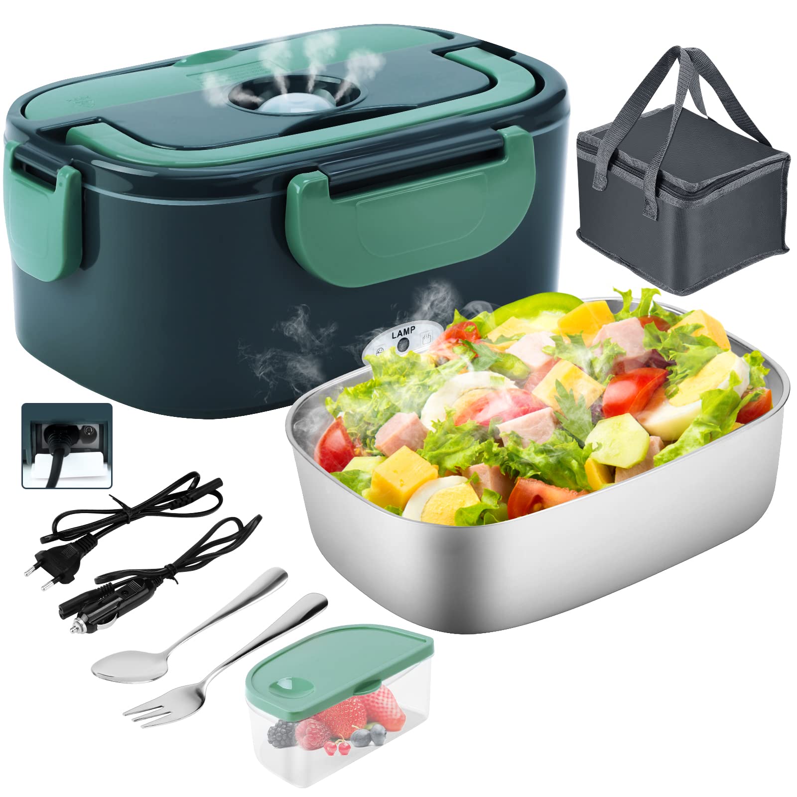 Gentre Lunch Box Elettrico 4 in 1 1.5L 60W