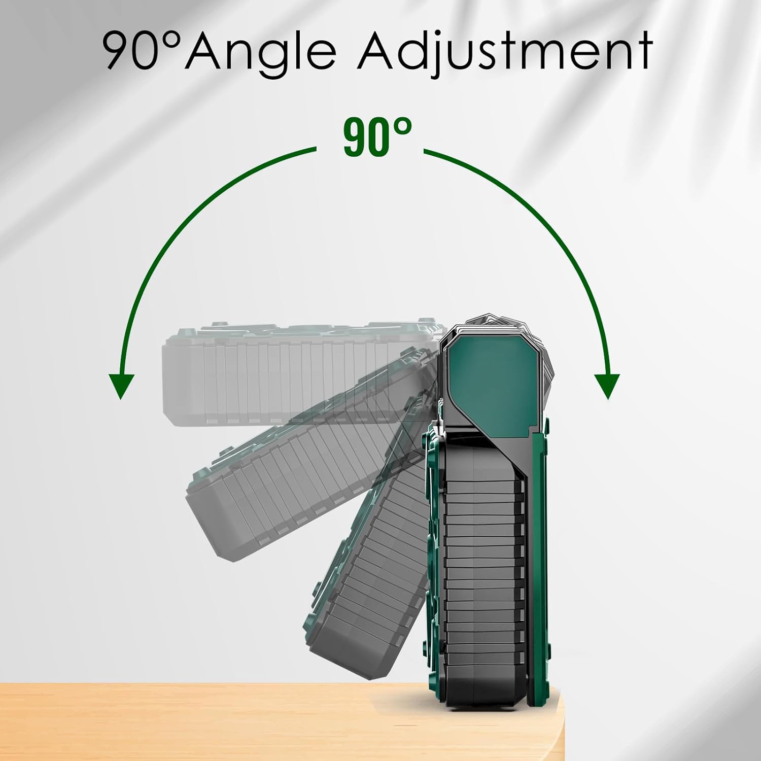 Sendowtek Ventilatore Solare 10400mAh - immagine 8