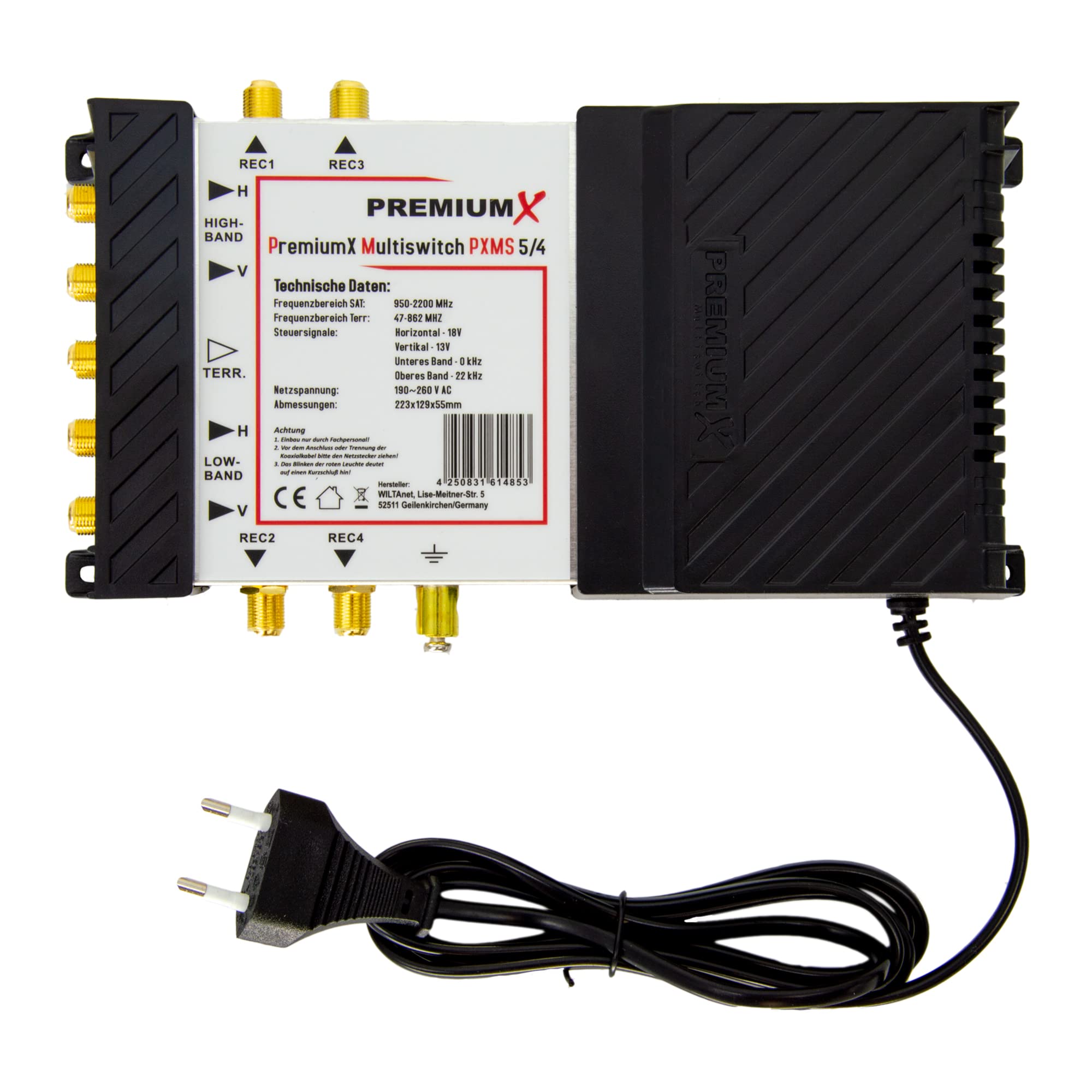 Premium X Commutatore Satellitare 5/4 SAT Multiswitch