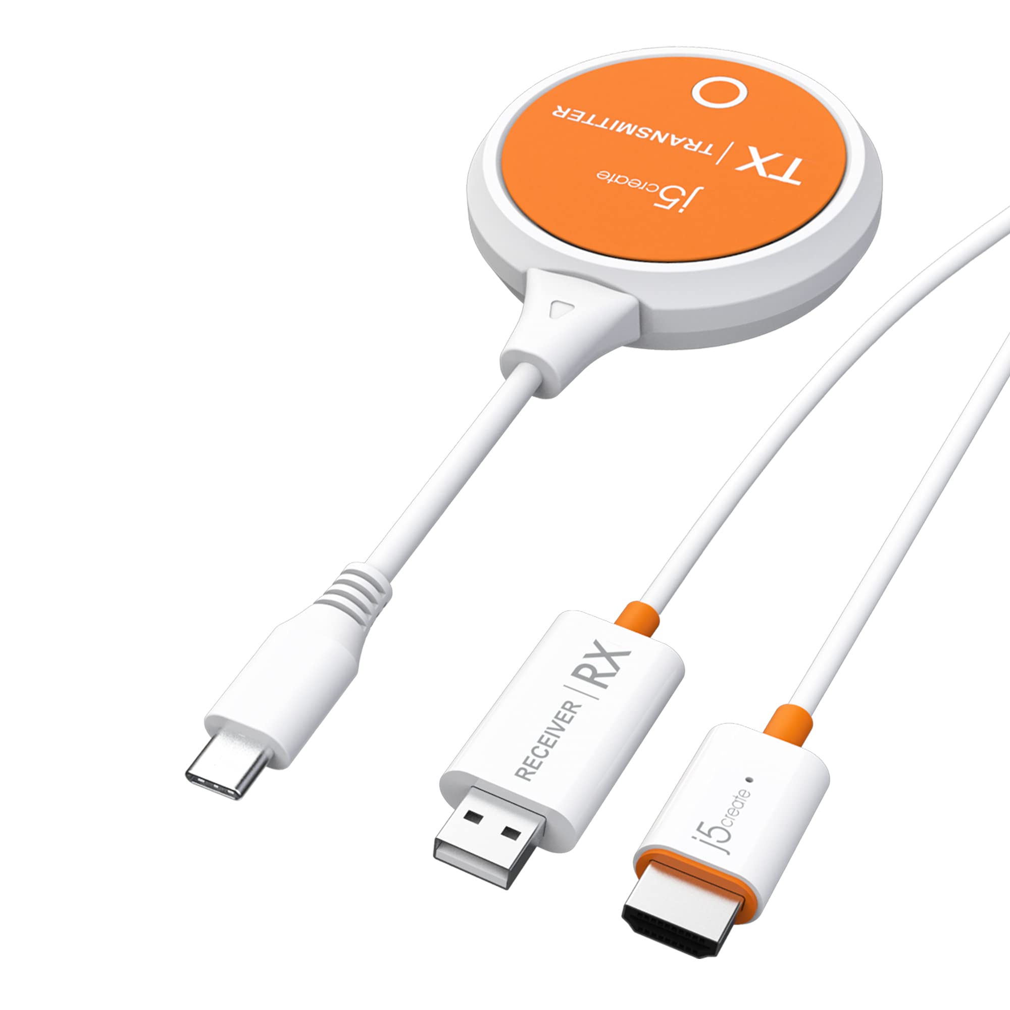 J5create ScreenCast Trasmettitore e Ricevitore Wireless USB-C