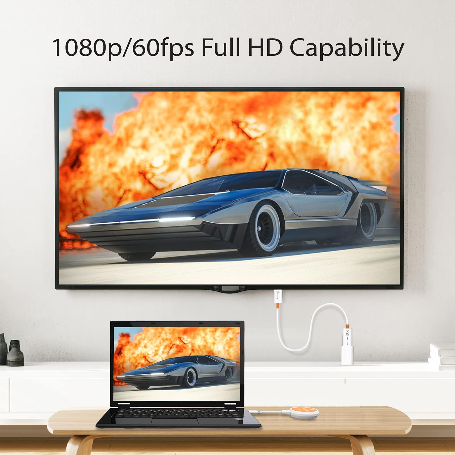 J5create ScreenCast Trasmettitore e Ricevitore Wireless USB-C - immagine 6