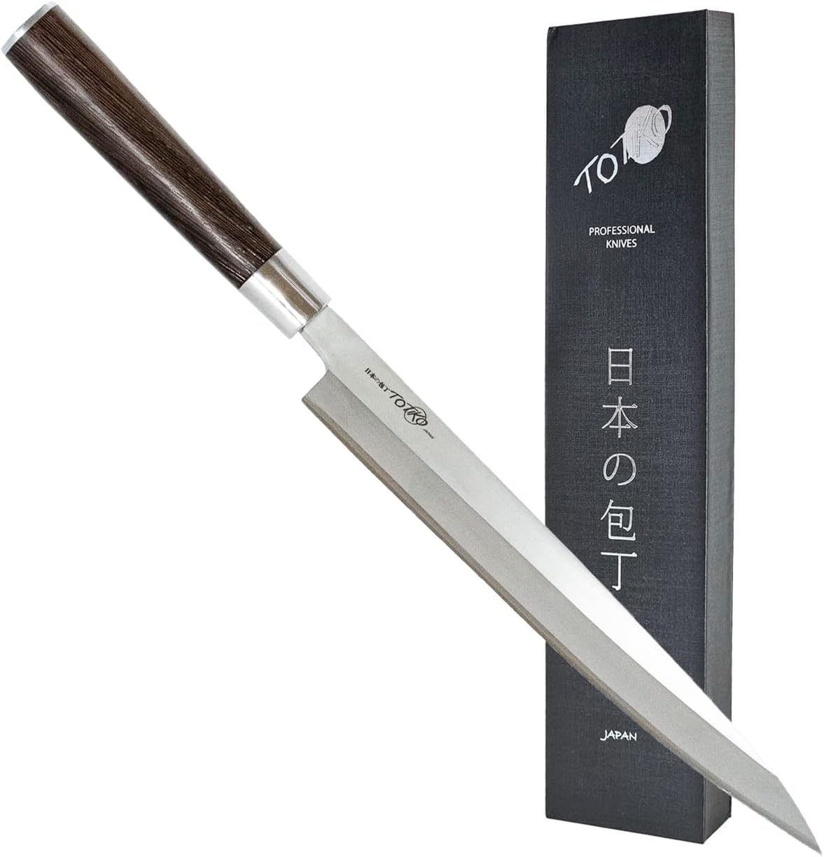 Totiko Coltello da Cucina Giapponese Yanagiba 24cm