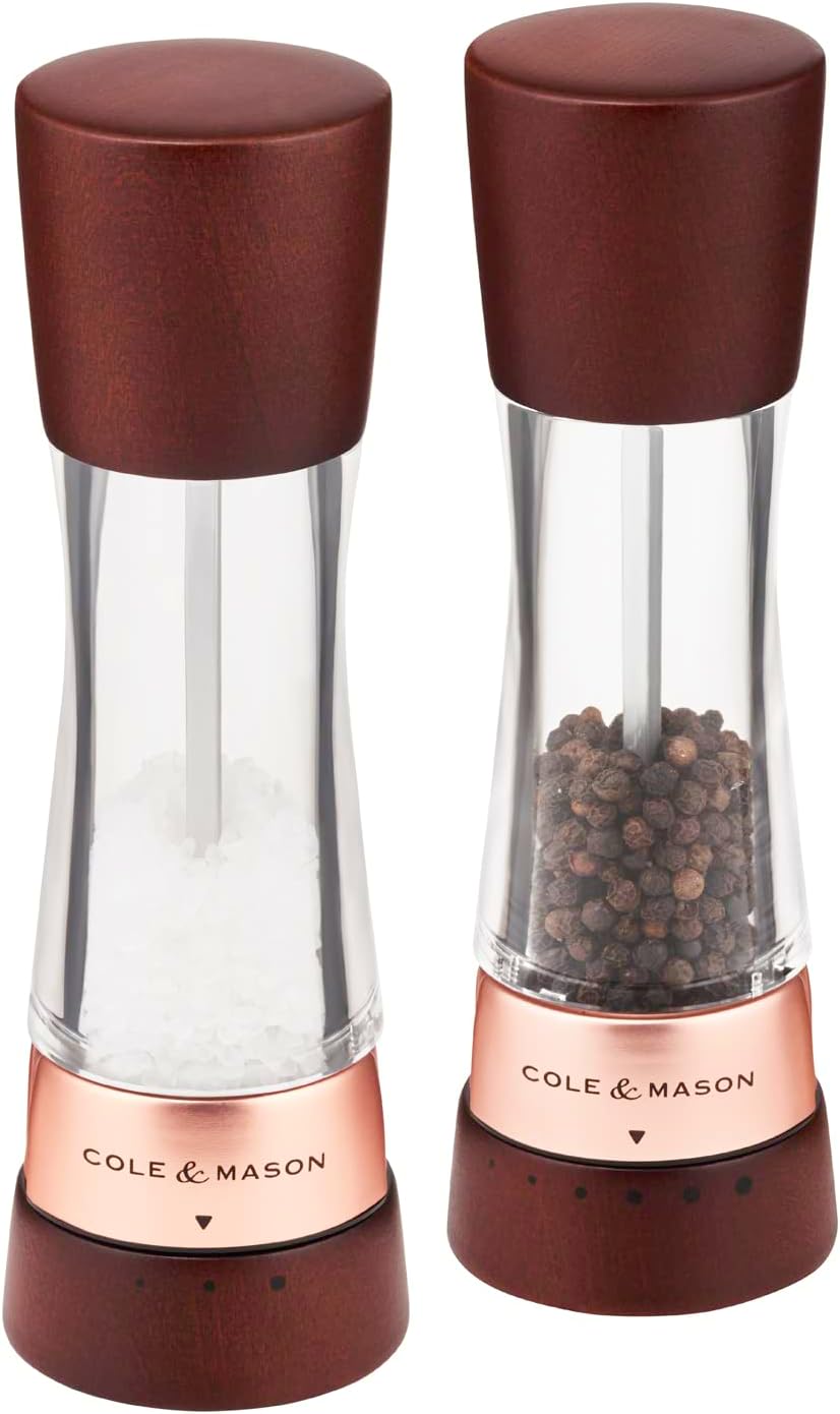 Cole & Mason Derwent Macina Sale e Pepe Manuale, Oro Rosa