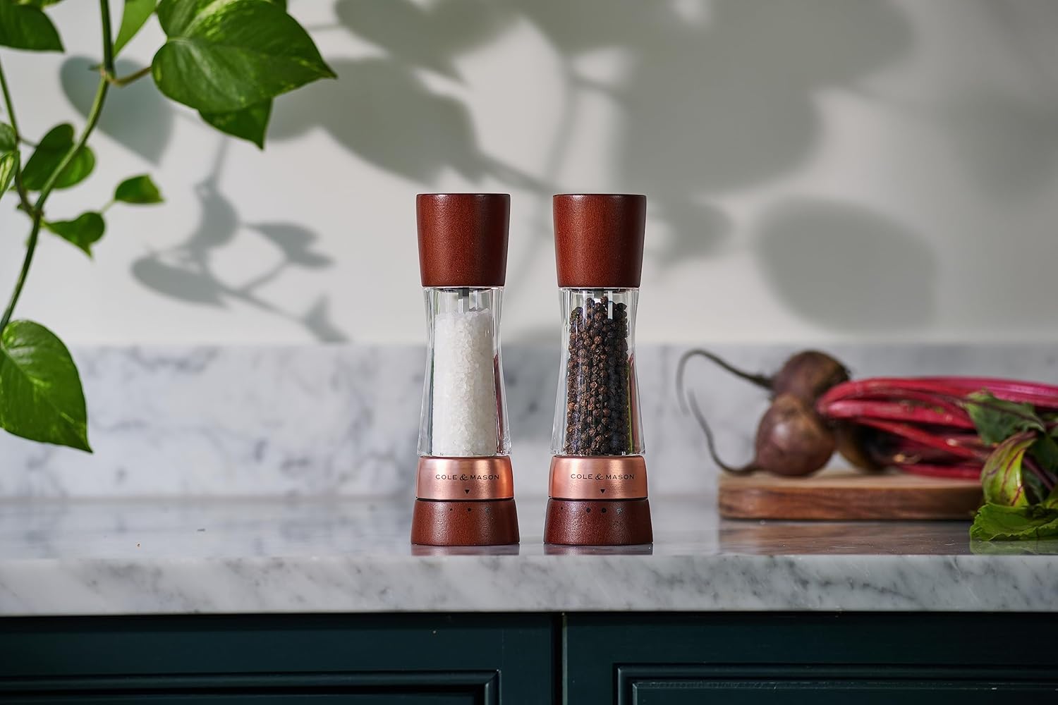 Cole & Mason Derwent Macina Sale e Pepe Manuale, Oro Rosa - immagine 10