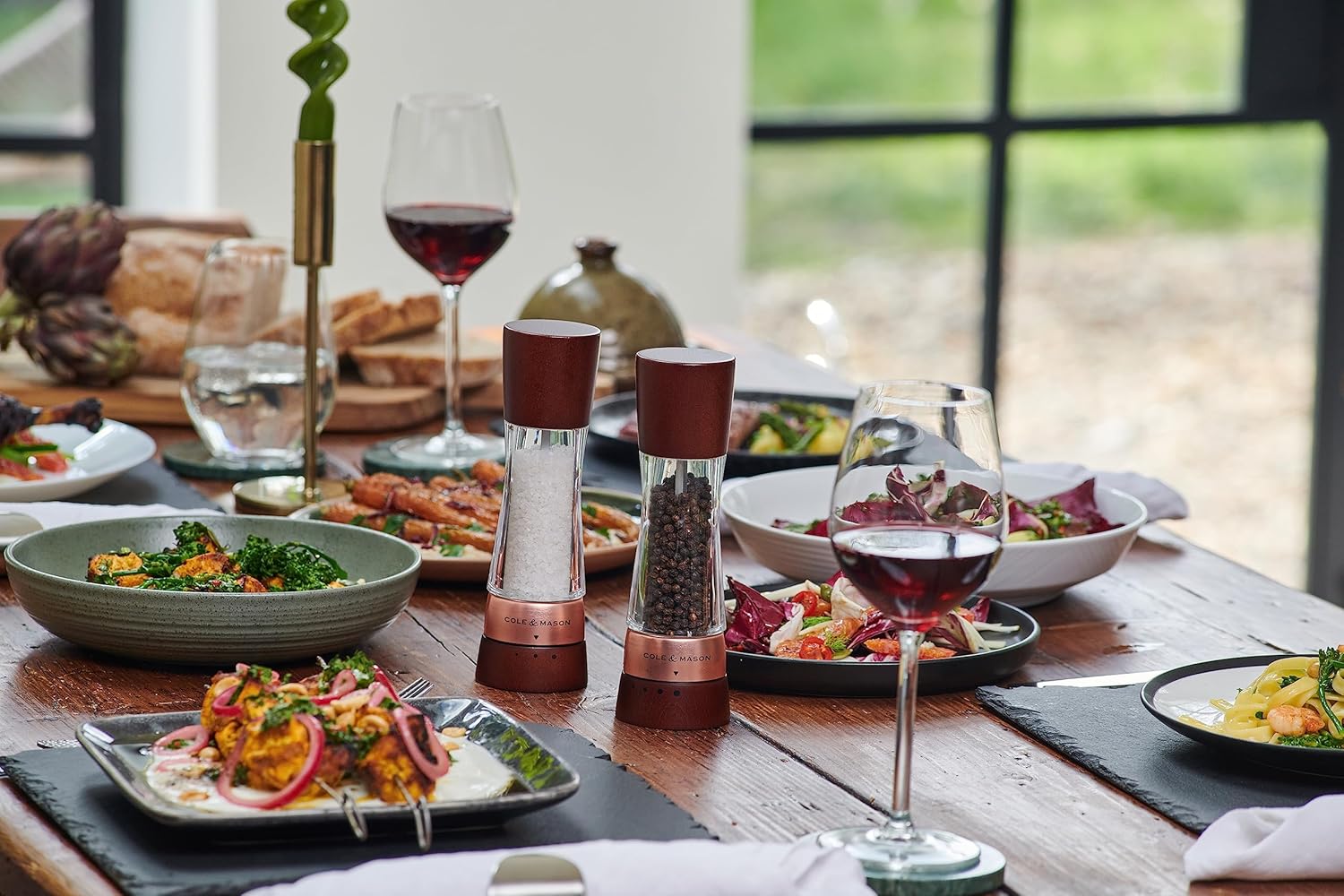 Cole & Mason Derwent Macina Sale e Pepe Manuale, Oro Rosa - immagine 8