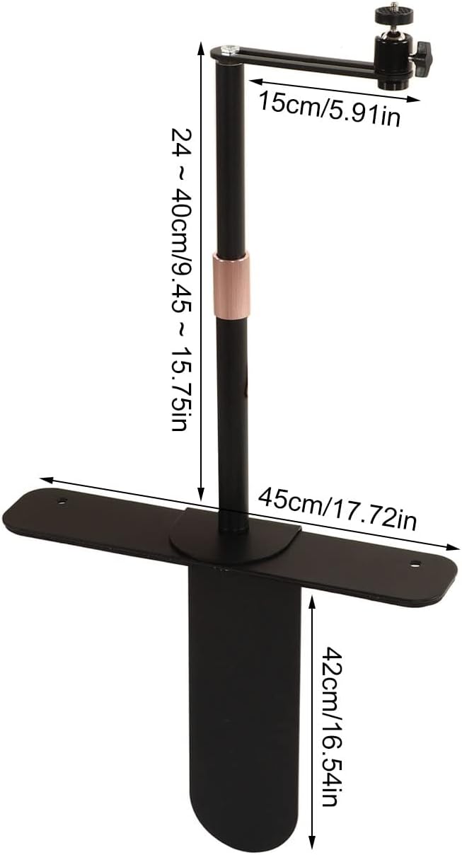 Supporto per Proiettore Regolabile e Portatile, Nero - immagine 6