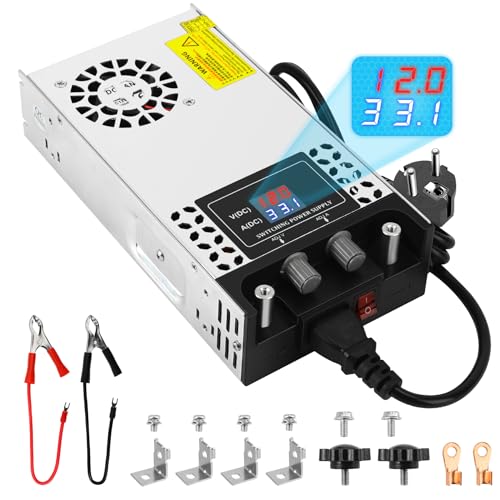 Alimentatore DC 0-12V 50A 600W con Display LED