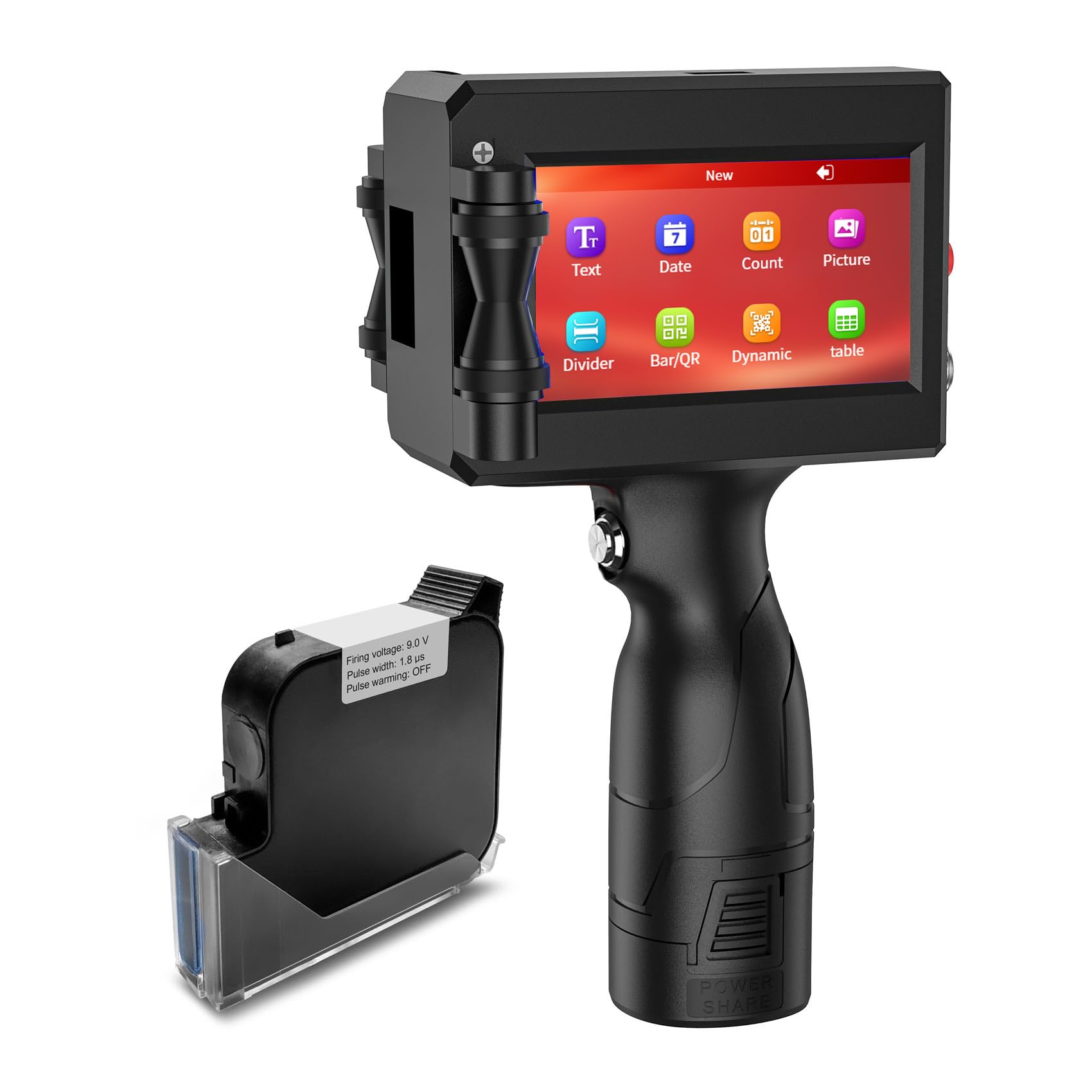 127T2 Stampante Portatile a Getto d'Inchiostro 2,5 cm