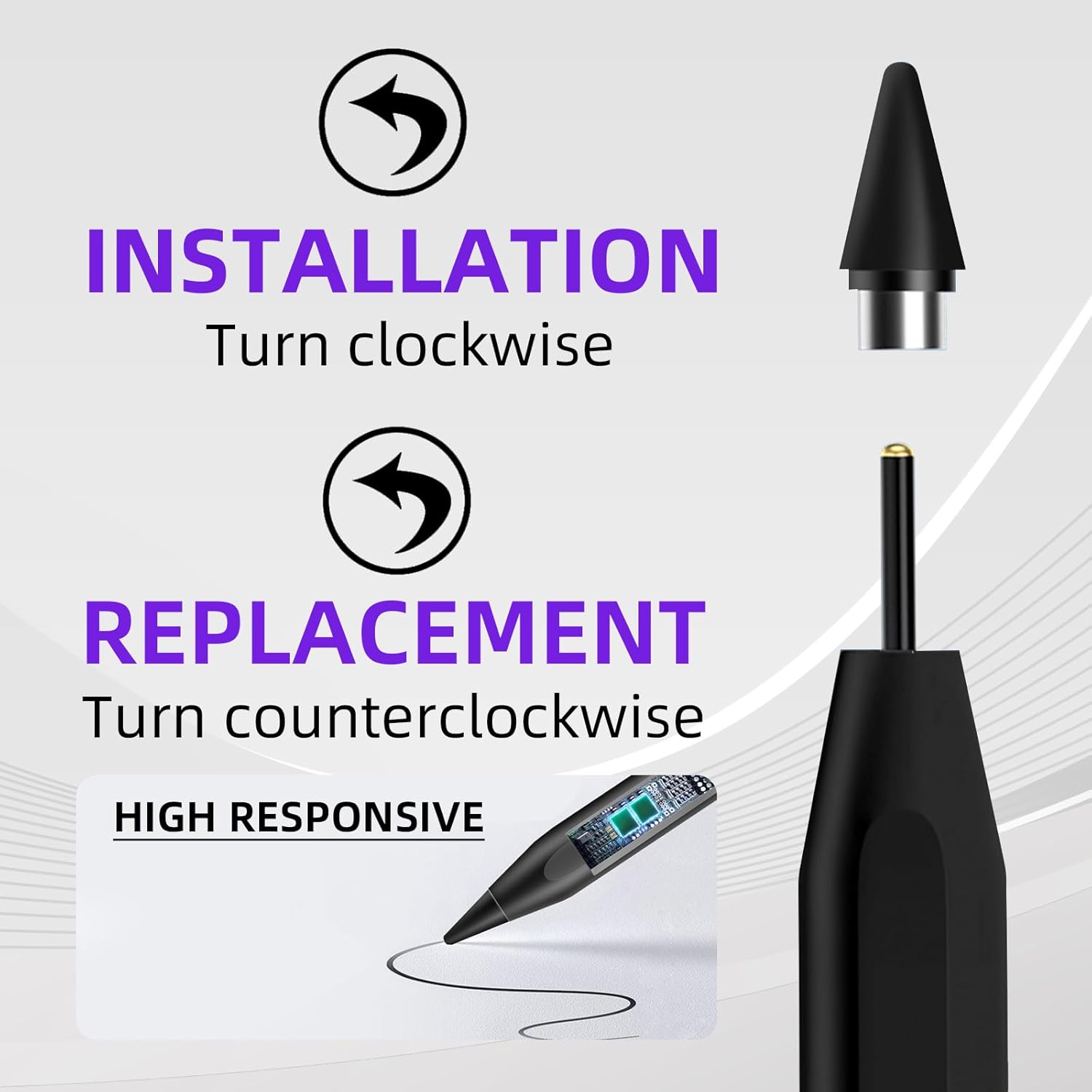 Dtd Penna Touch Universale per Tablet e Smartphone - immagine 2