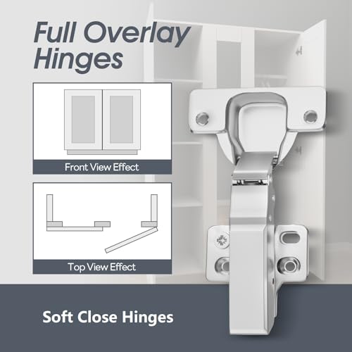 Aolisheng 10 Cerniere Ammortizzate per Ante Cucina 35mm - immagine 2