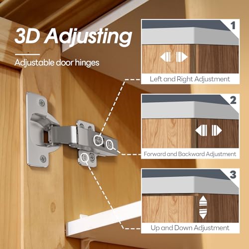 Aolisheng 10 Cerniere Ammortizzate per Ante Cucina 35mm - immagine 5