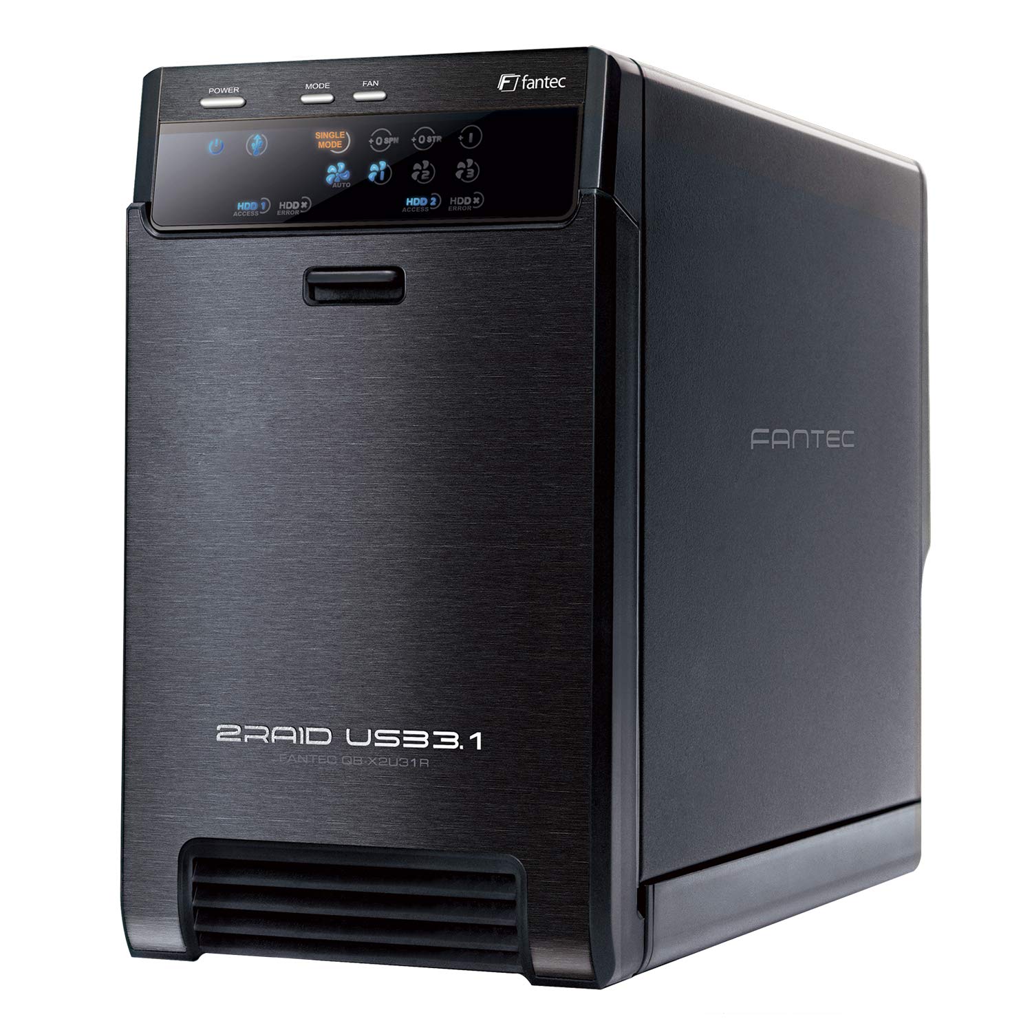 Fantec QB-X2U31R 3.5" Enclosure HDD XP/Vista/7/8/8.1/10, Mac OS, Linux, Nero