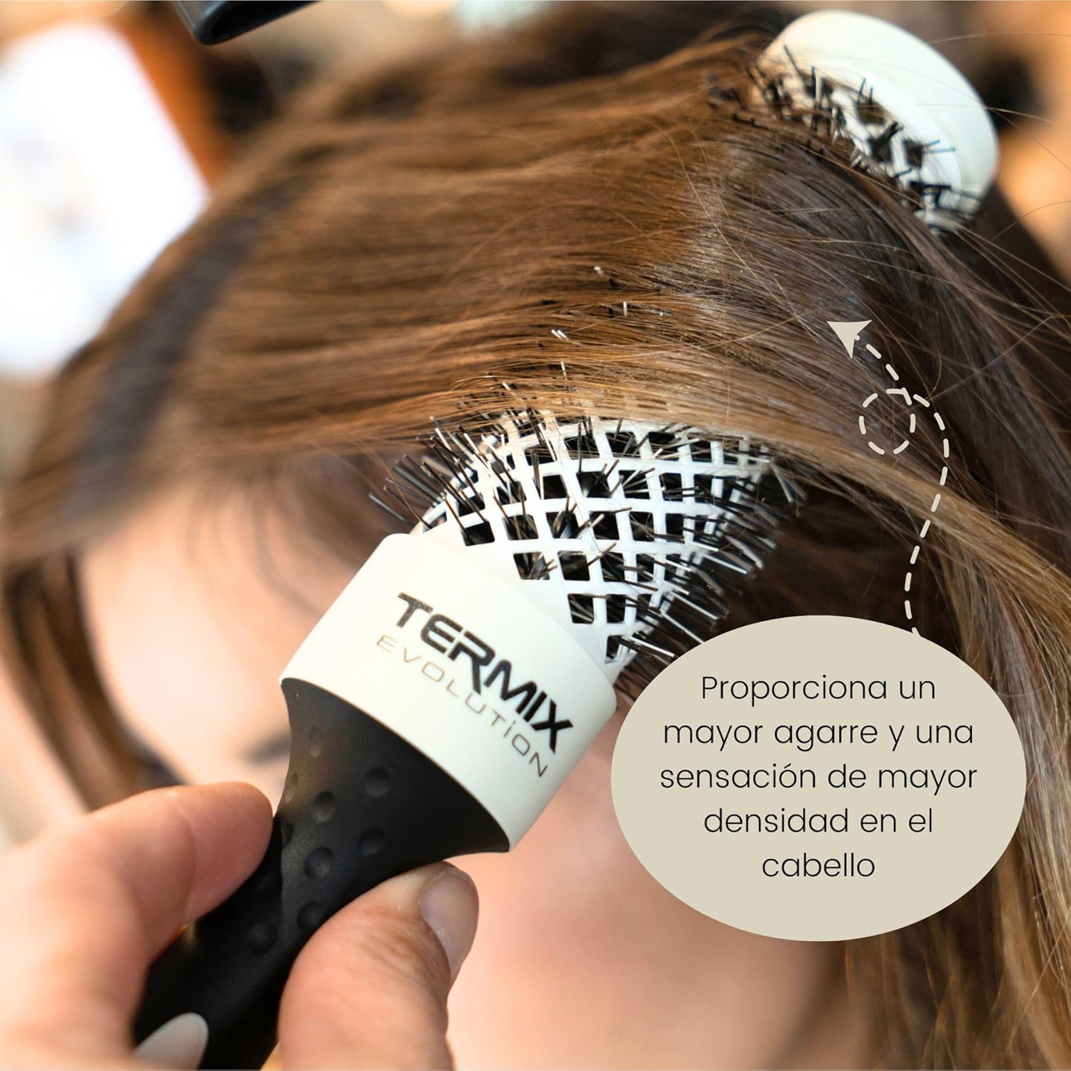 Termix Evolution - Spazzola Termica Rotonda Ocre - immagine 4