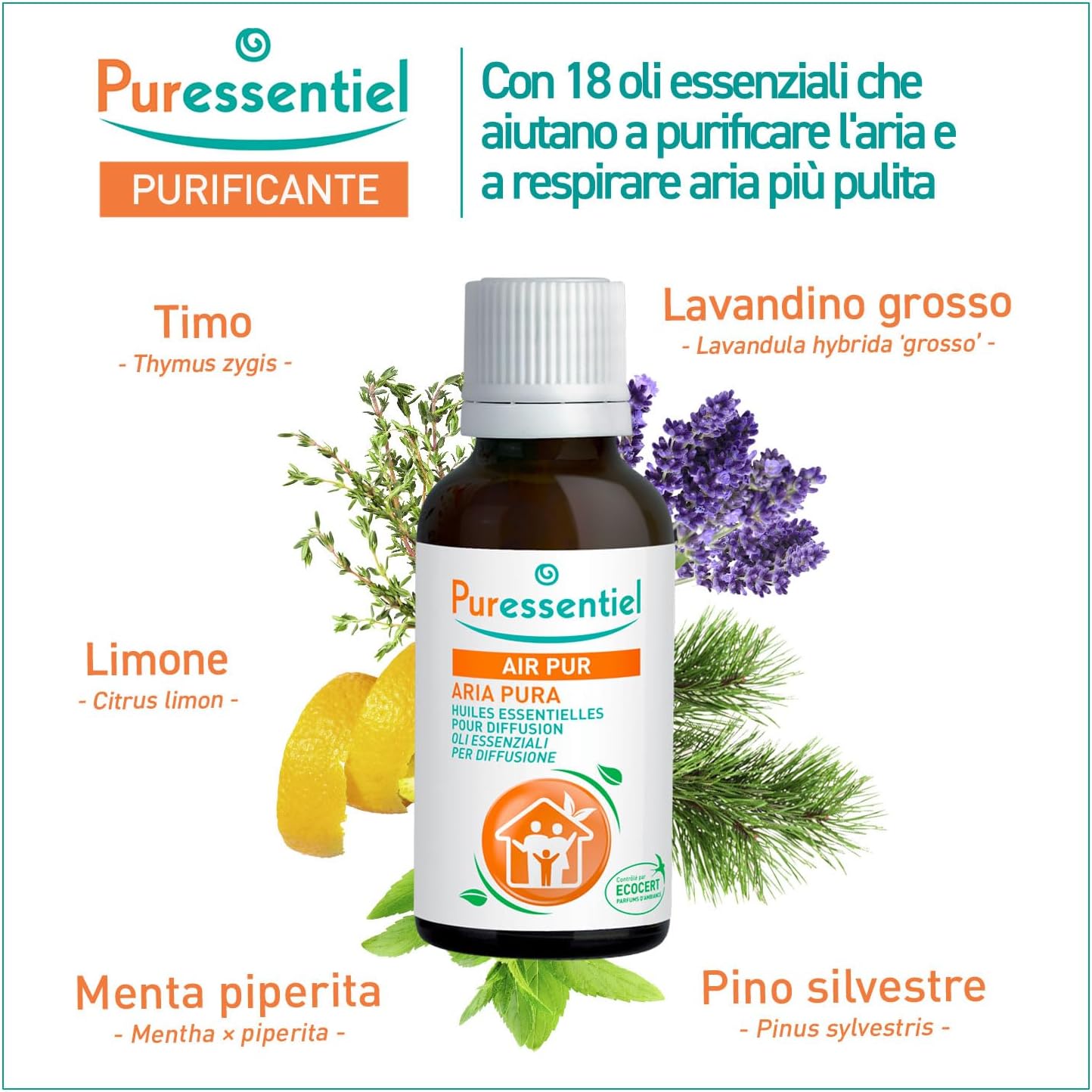 Puressentiel - Miscela Oli Essenziali Purificante 30ml - immagine 2