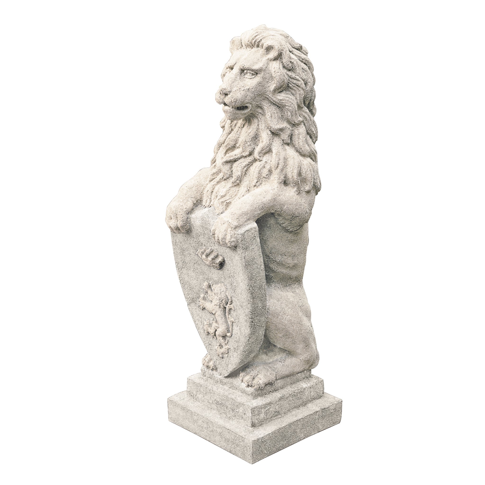 Design Toscano NG30842 - Scultura Leone Beaumaris, Marrone