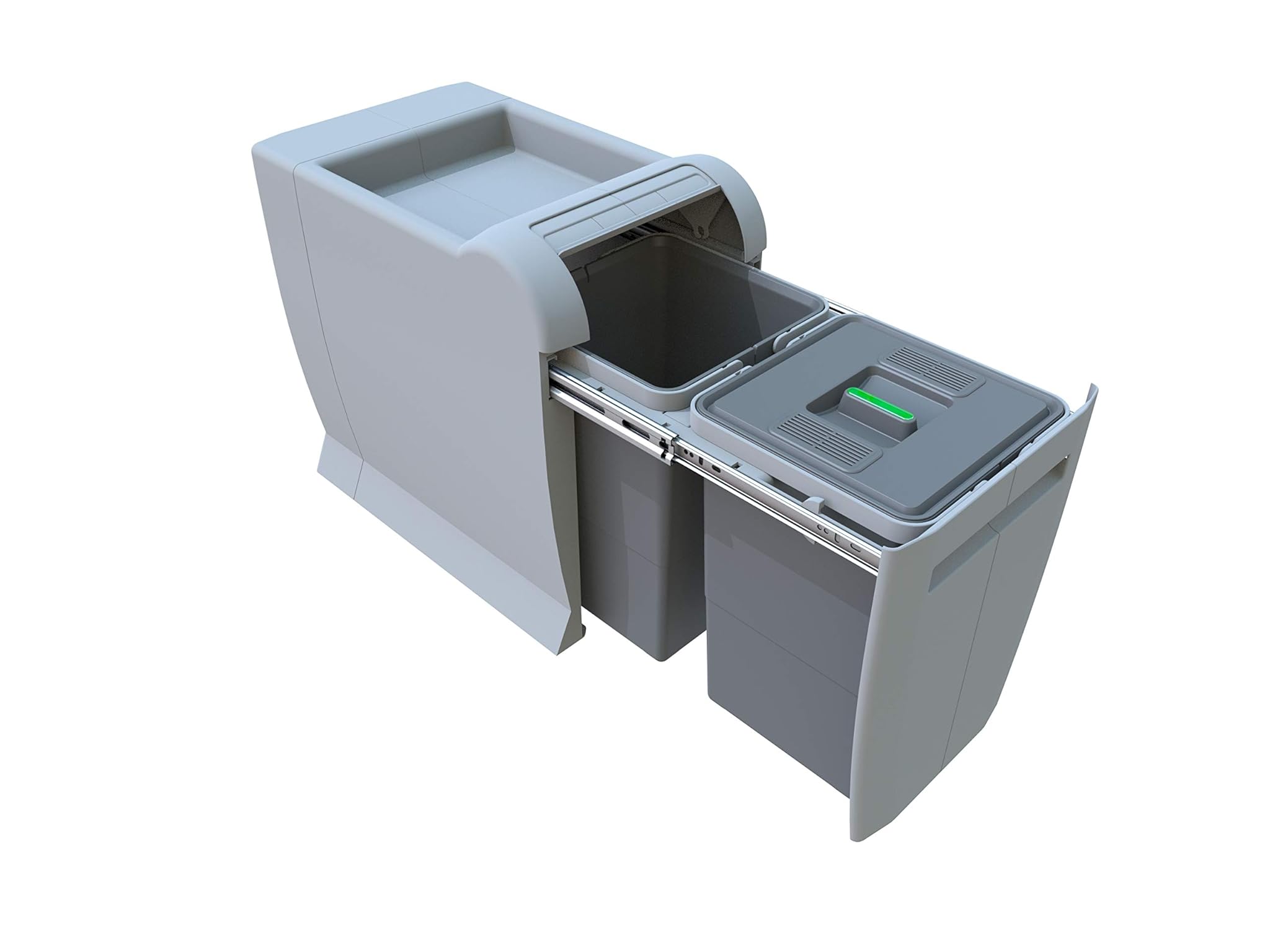 Elletipi PTA 3045B Pattumiera Differenziata Estraibile per Base