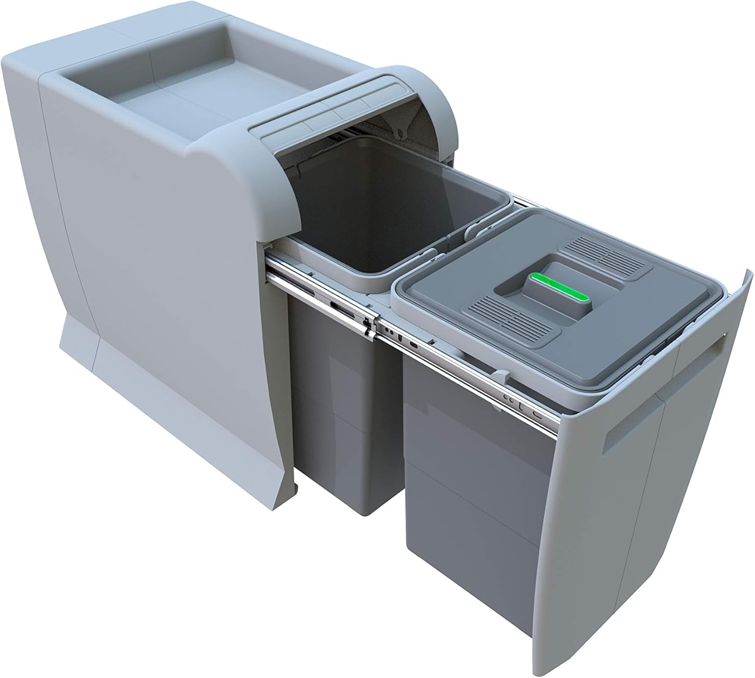 Elletipi PTA 3045B Pattumiera Differenziata Estraibile per Base - immagine 1