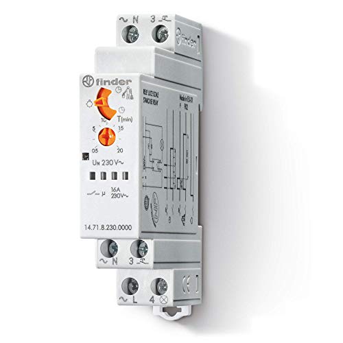 Temporizzatore Luce Scale Tipo 147182300000Pas - Serie 14 Finder