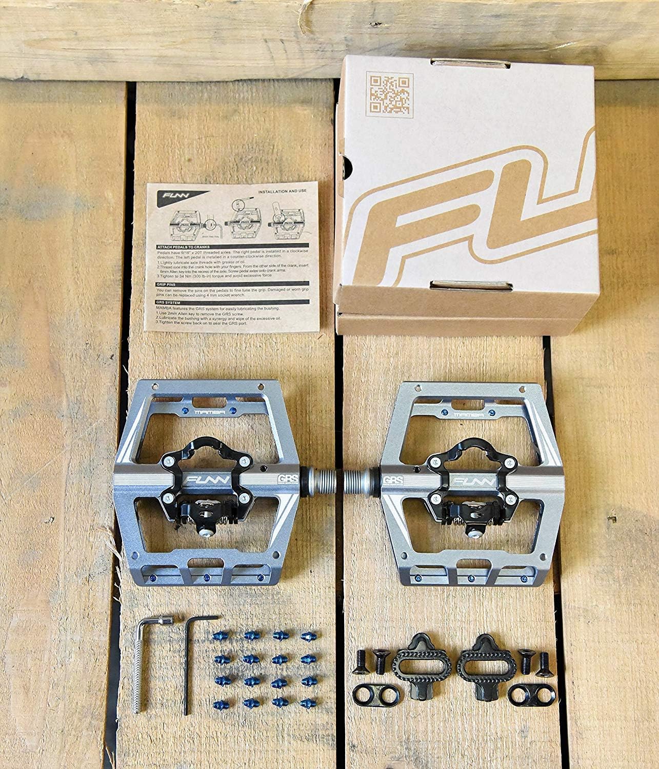 Funn Mamba Pedali MTB Clipless SPD 9/16 pollici - immagine 2