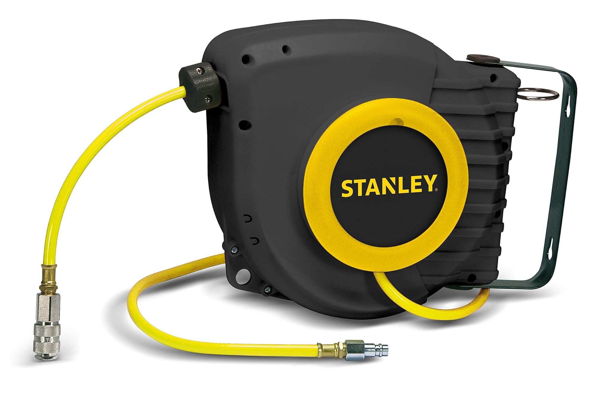 STANLEY 9045698STN Avvolgitubo Professionale, Nero Giallo, 9 metri