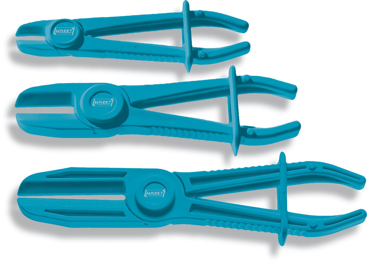 Hazet 4590/3 Serie Di Pinze Schiacciatubo, Multicolore, Numero Utensili 3