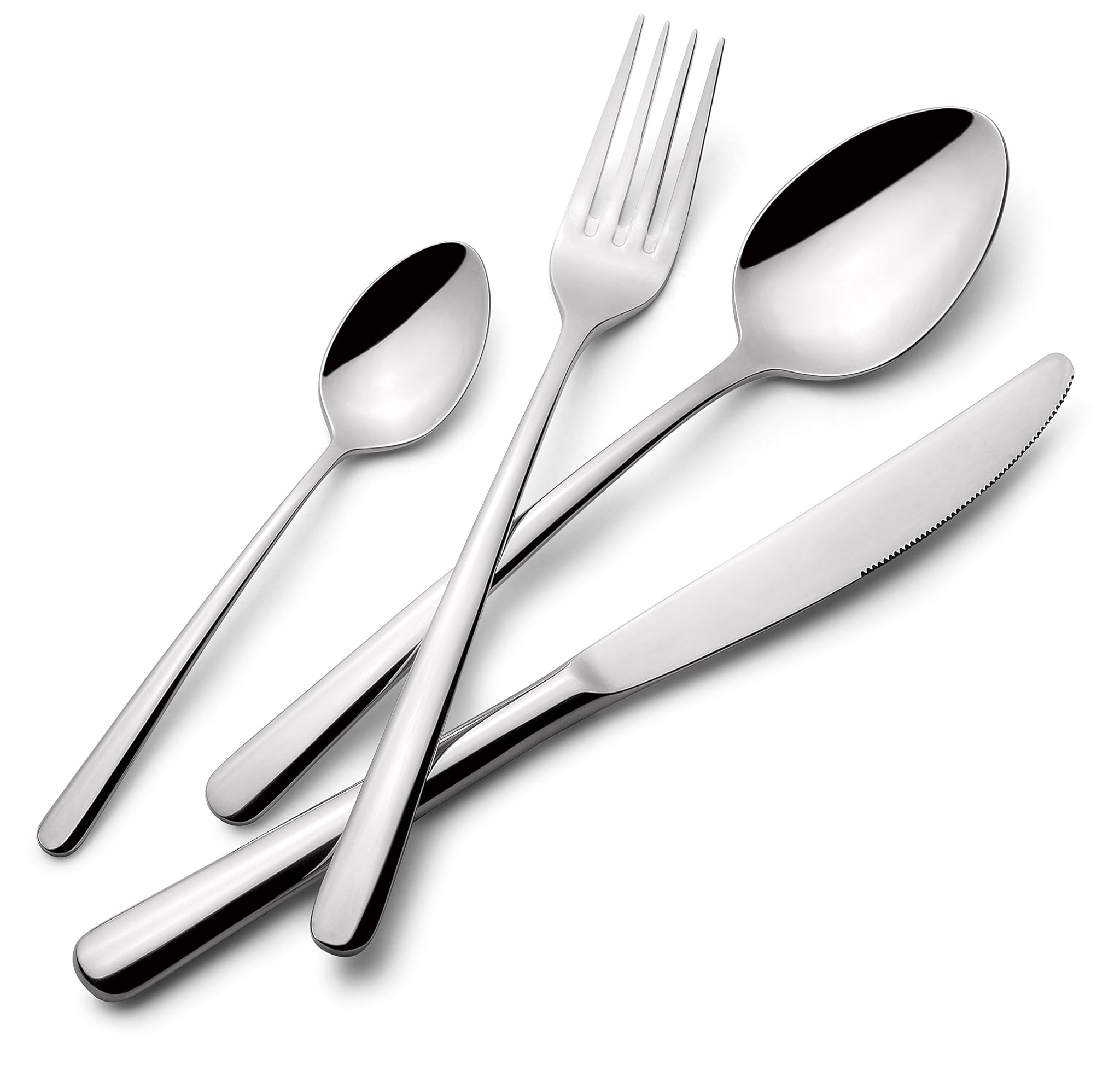 Lagostina Ambra - Set Posate per 6 Persone Acciaio Inox